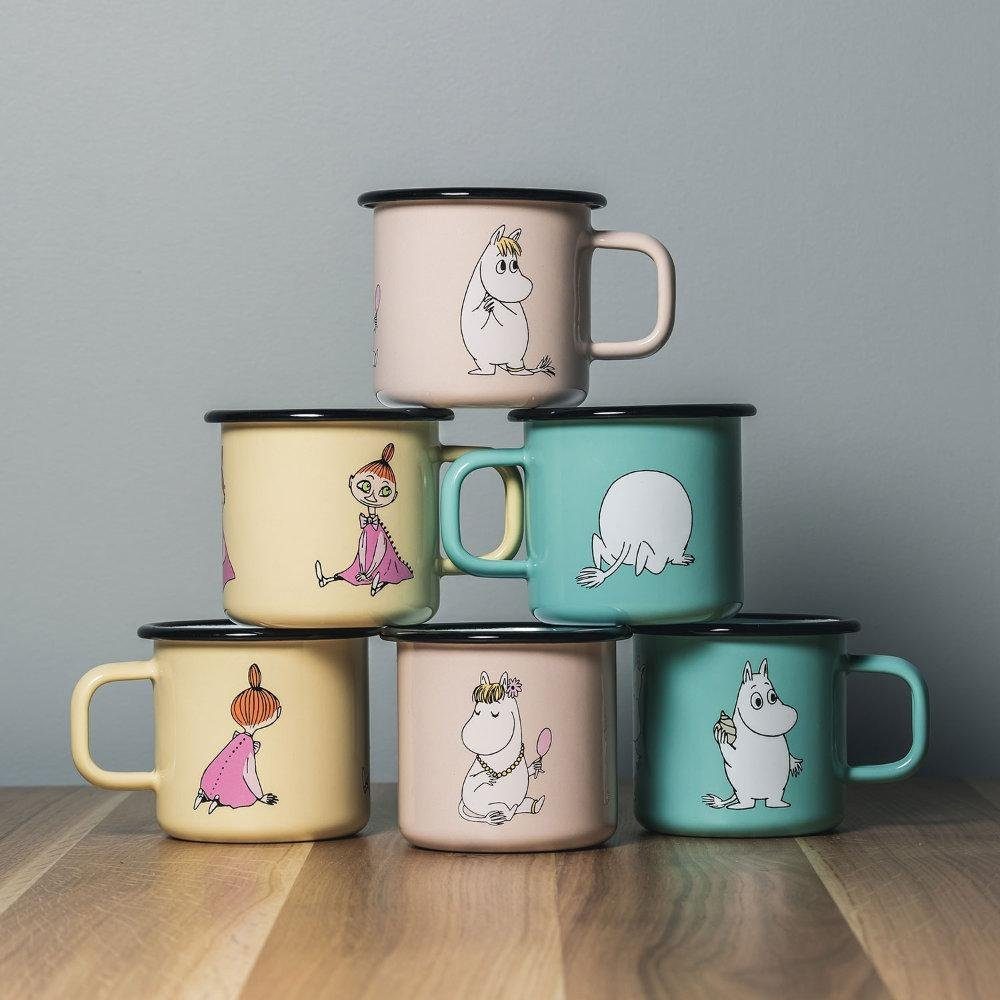 Muurla Kinderbecher Tasse Mumins Moomin Mint (370 ml) – Bild 5 von 5