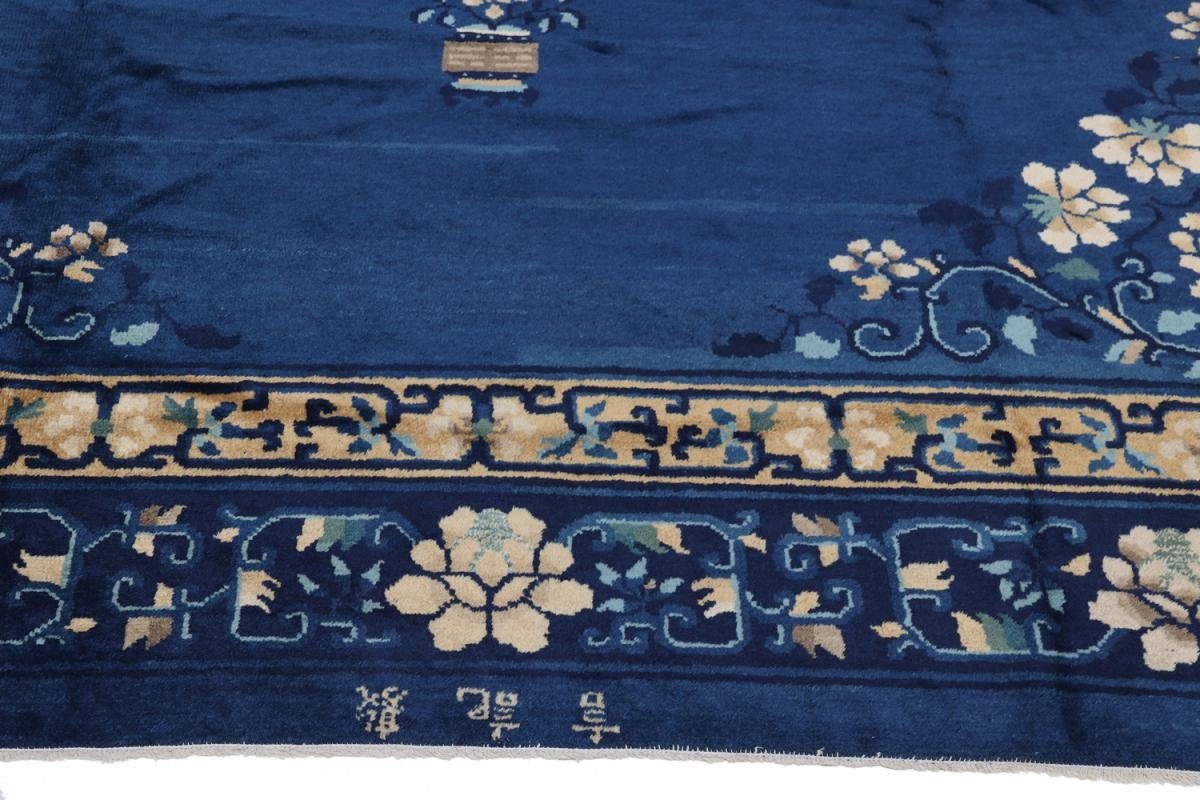 Orientteppich rechteckig, China Handgeknüpfter 269x354 Höhe: Peking Antik Trading, mm 12 Nain Orientteppich,