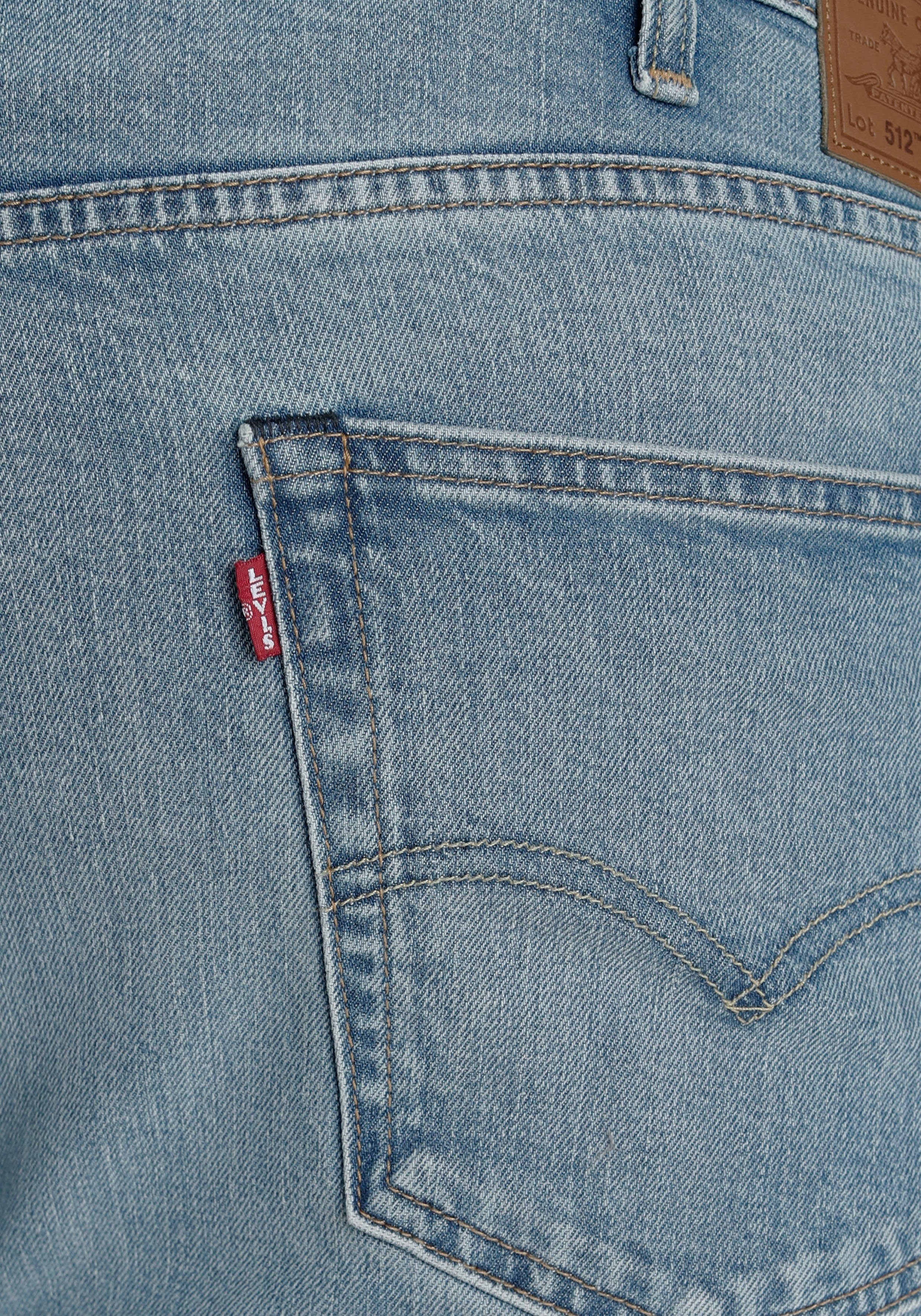 Plus WORN LIGHT Tapered-fit-Jeans Levi's® INDIGO IN authentischer 512 Waschung in