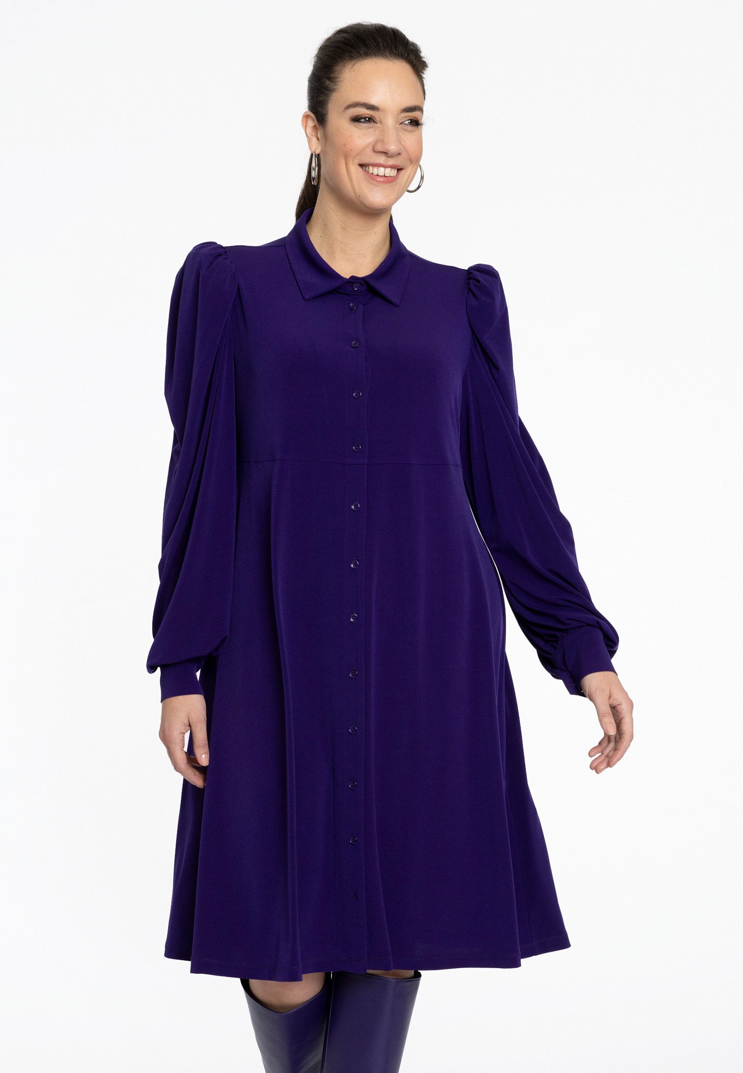 YOEK A-Linien-Kleid Damen Kleid Große Größen günstig online kaufen