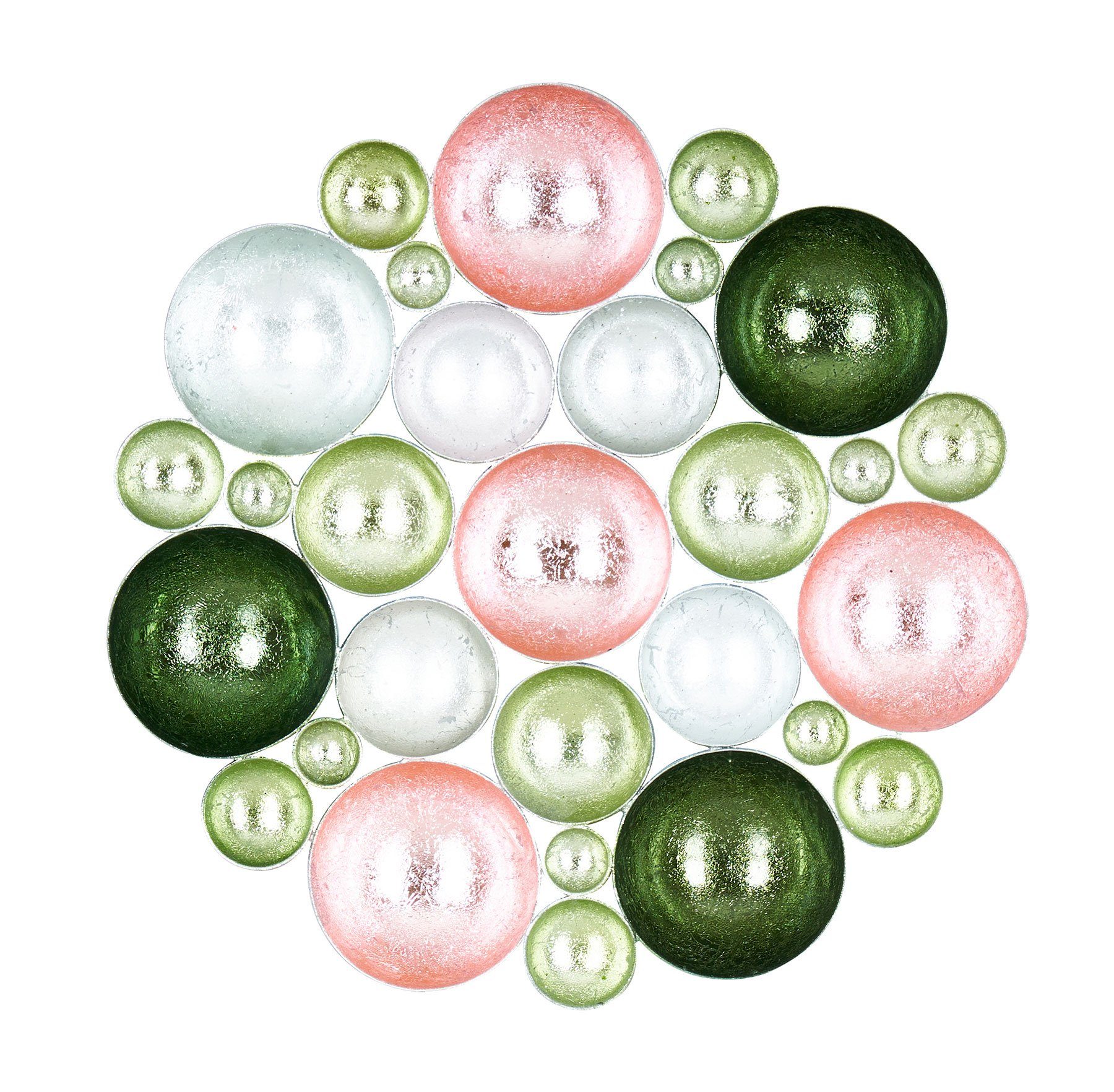 Levandeo® Teelichthalter, Teelichtschale 30x30cm Metall Pastell günstig online kaufen