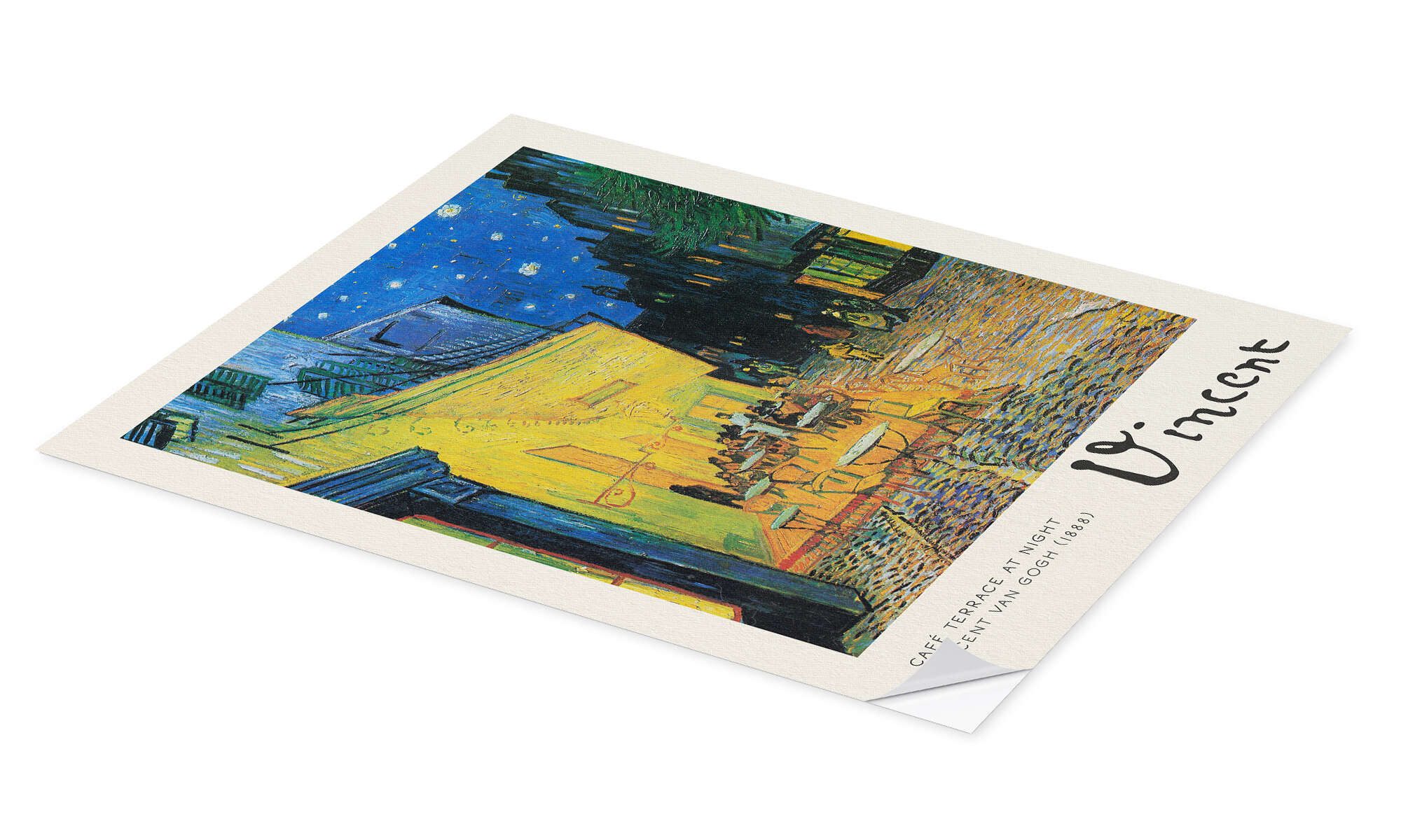 Posterlounge Poster Vincent van Gogh, Caféterrasse günstig online kaufen
