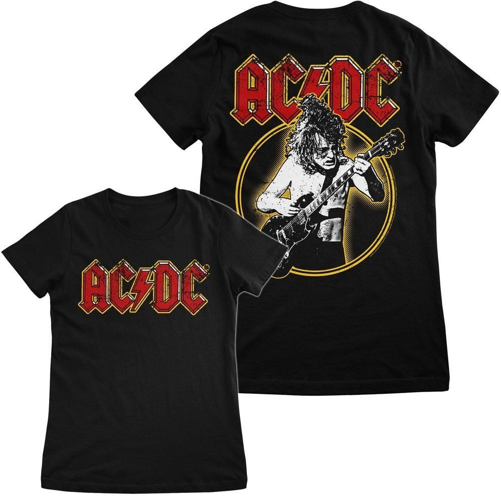 T-Shirt Angus Young Girly Tee