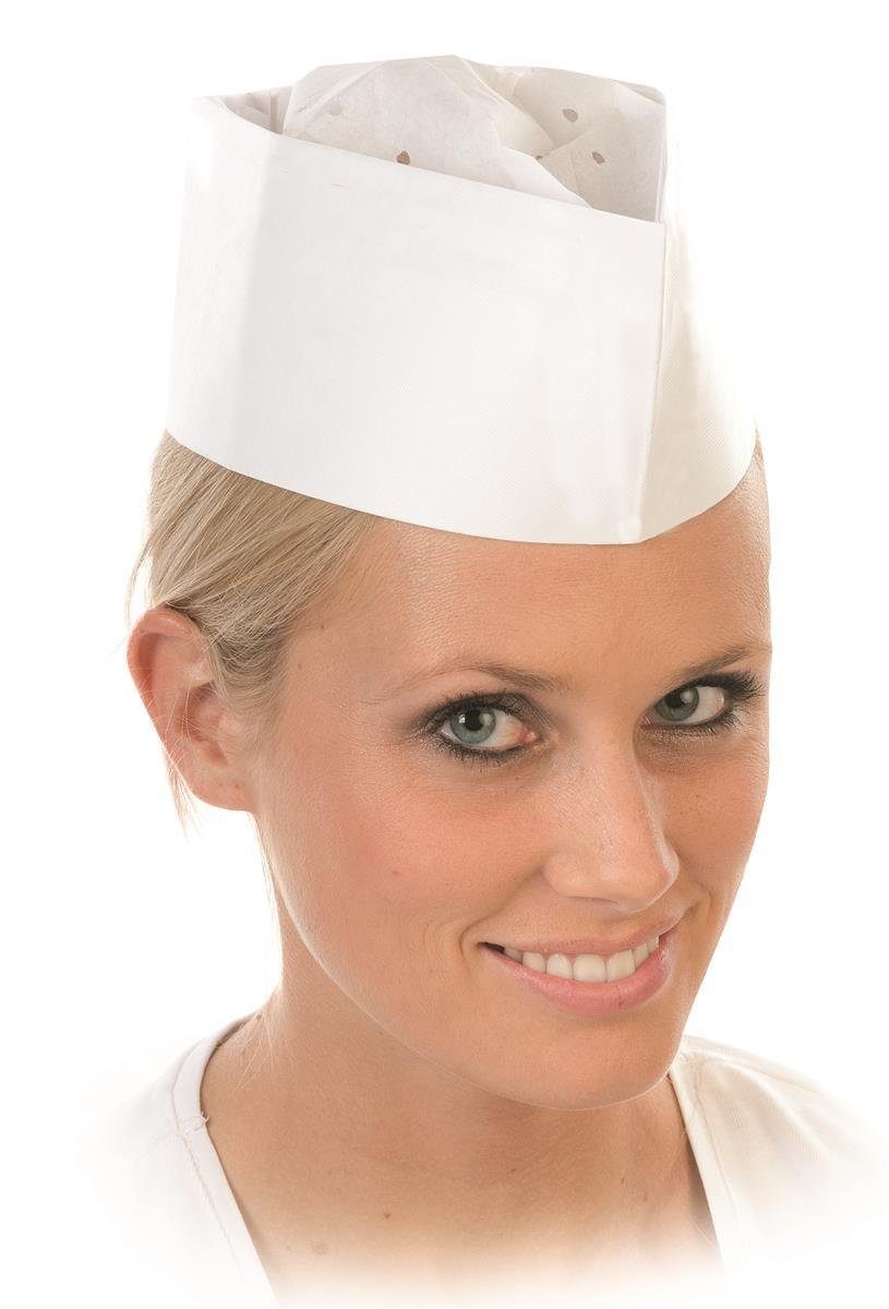 HYGOSTAR Baumwollhandschuhe 1024 Schiffchen Express weiß Spezial-Krepp-Papier perforiertes eingele