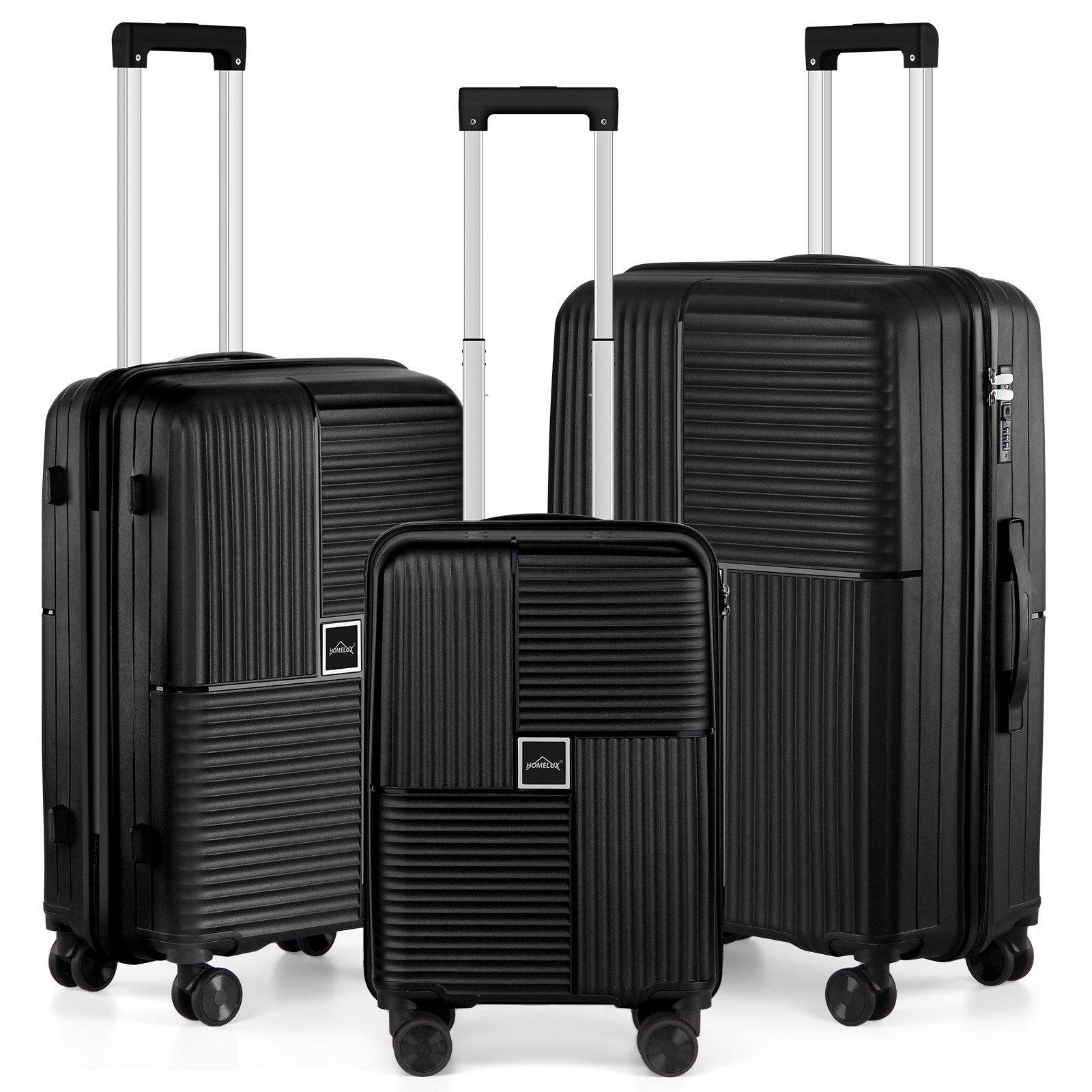 HOMELUX Kofferset Trolleyset Reisekoffer 3er ABS günstig online kaufen