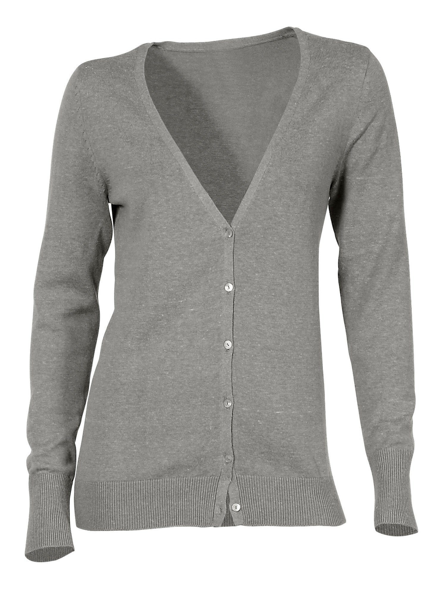 heine Strickjacke Feinstrickjacke Langarm Feinstrick