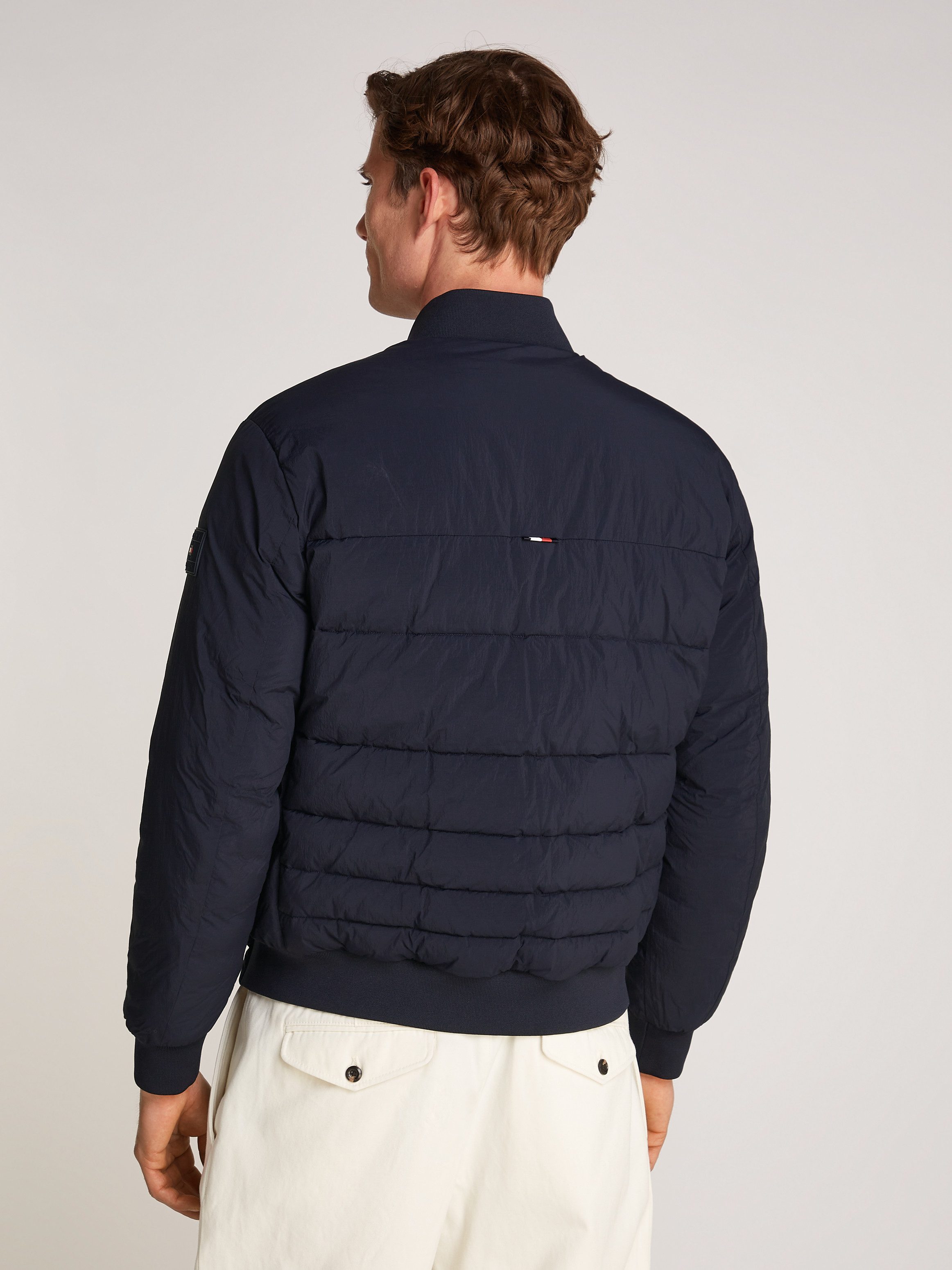 Tommy Hilfiger Bomberjacke MIX QUILT BOMBER mit Steppung günstig online kaufen