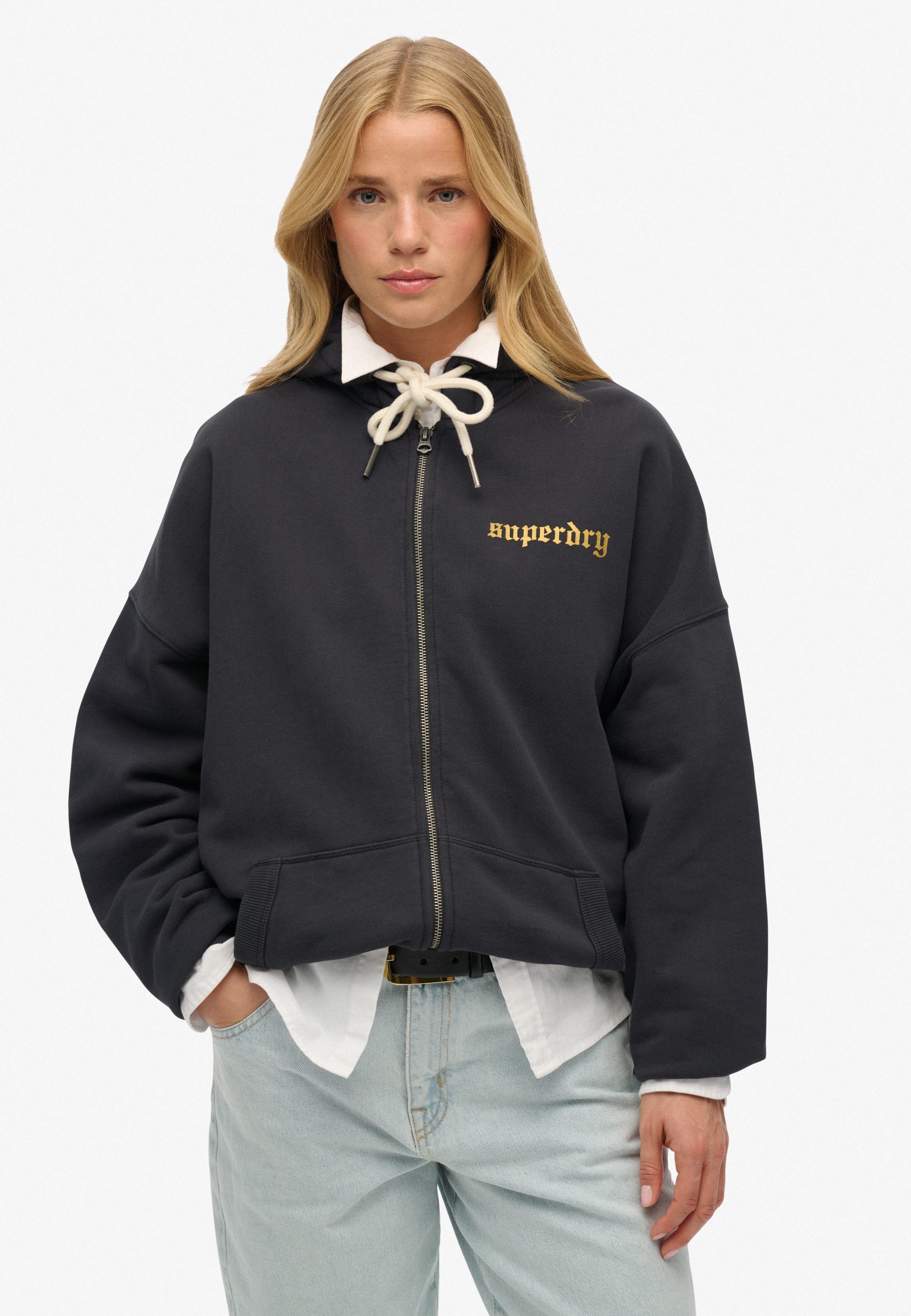Superdry Kapuzensweatjacke OLD SCHOOL TATTOO OS ZIPHOOD günstig online kaufen