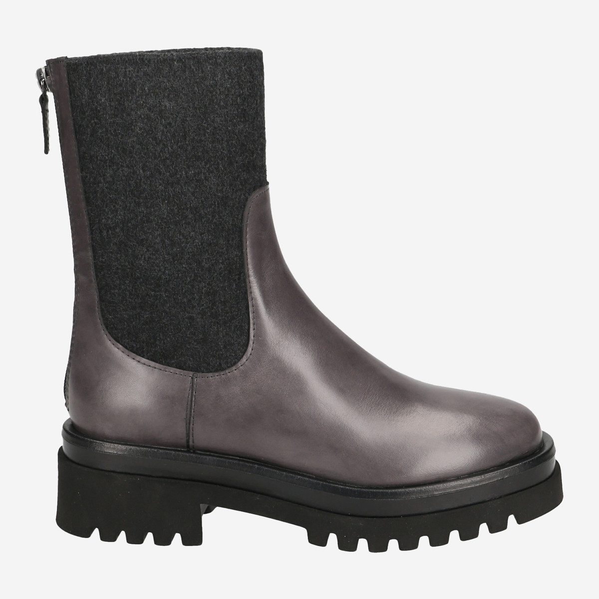 Homers 20426 GOLVA, Stiefeletten in Grau für Damen Stiefelette