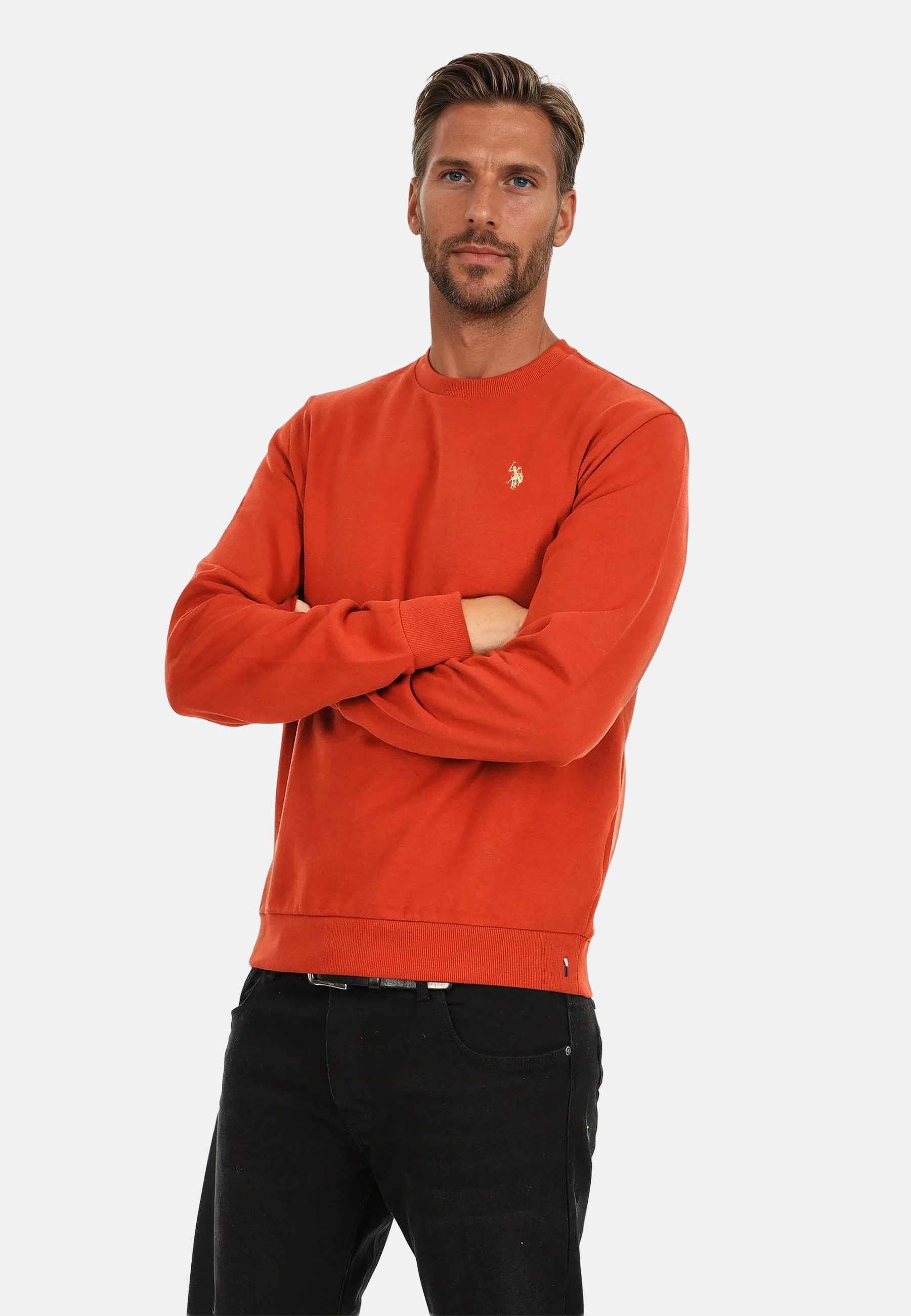 U.S. Polo Assn. Rundhalspullover Pullover USJaxxon günstig online kaufen