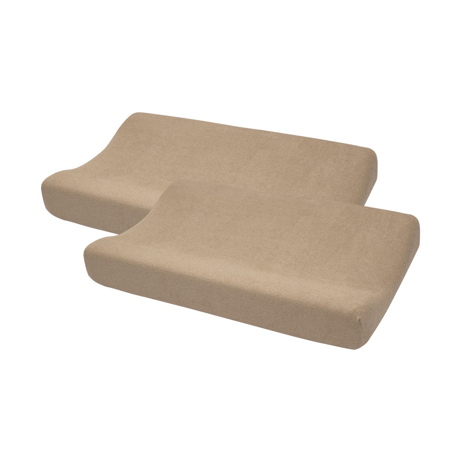 Meyco Baby 2er-Pack Wickelauflagenbezug Frottee 50x70 cm