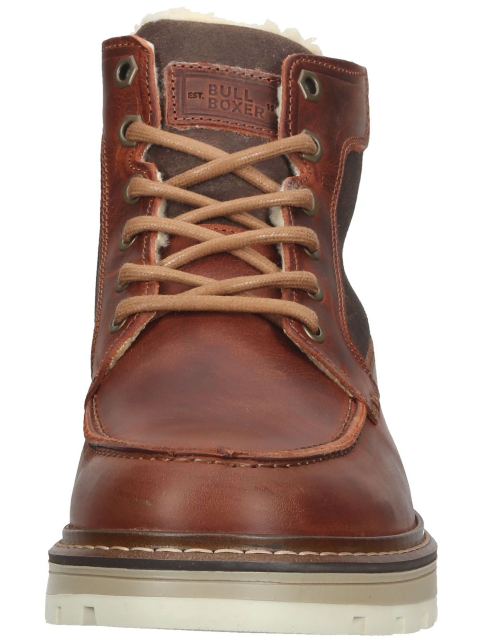 Bullboxer Stiefelette Leder/Textil . Schnürstiefelette