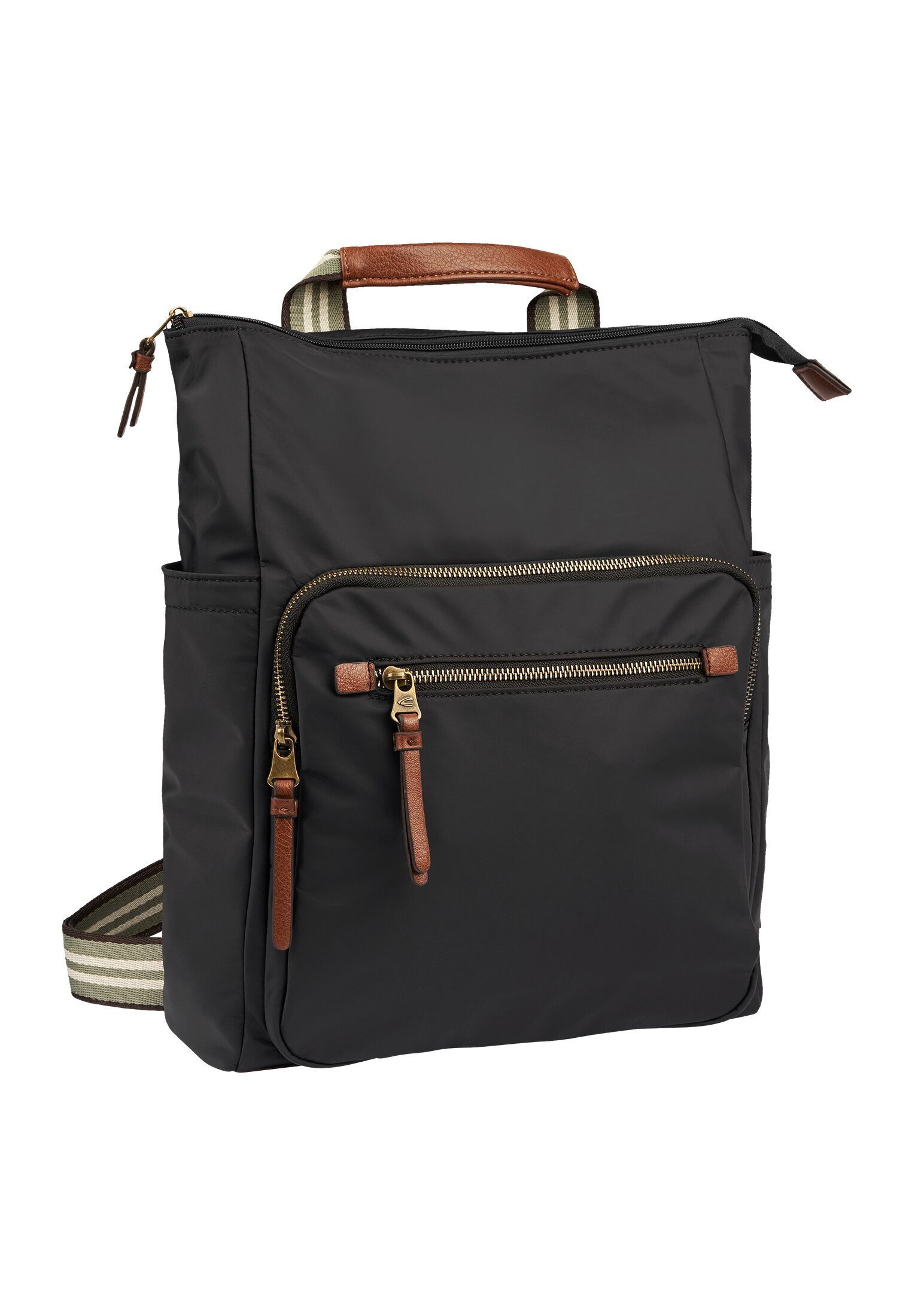 camel active Freizeitrucksack aus Nylon, Markenlogo