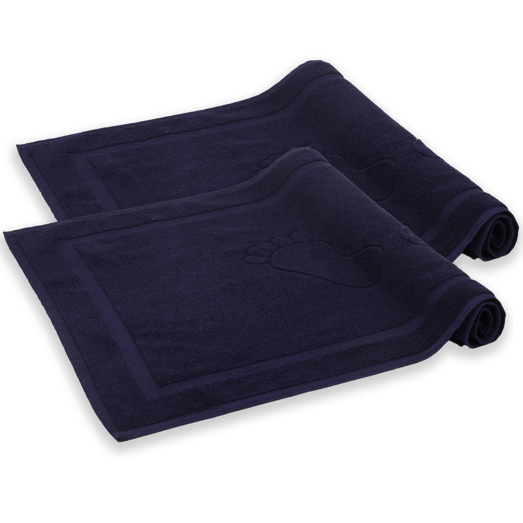 Komfortec Badematte Badvorleger aus 100% Baumwolle, 50x80 cm Duschvorleger, günstig online kaufen