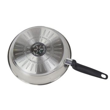 Tefal Bratpfanne Tefal Bratpfanne Ø28cm Titanium-Antihaftbeschichtung Pfanne Edelstahl, Titanium-Antihaftbeschichtung