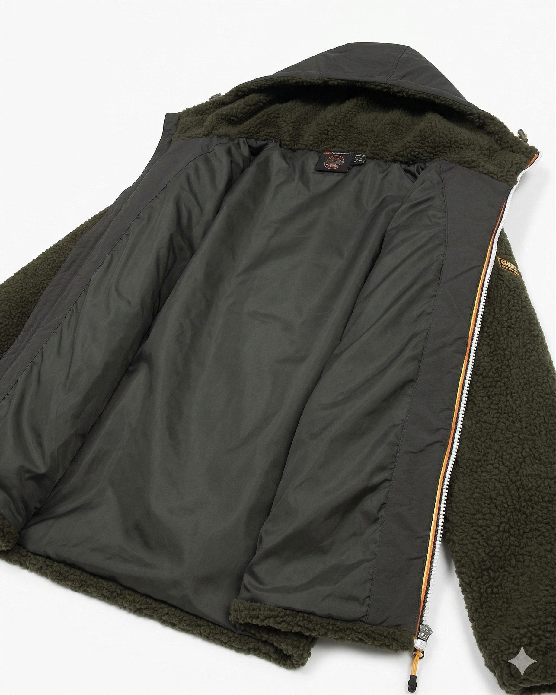 Geographical Norway Fleecejacke Herren Fleecejacke – Weiche Teddyfleece (1-St) Übergangsjacke für Outdoor, Freizeit & Alltag