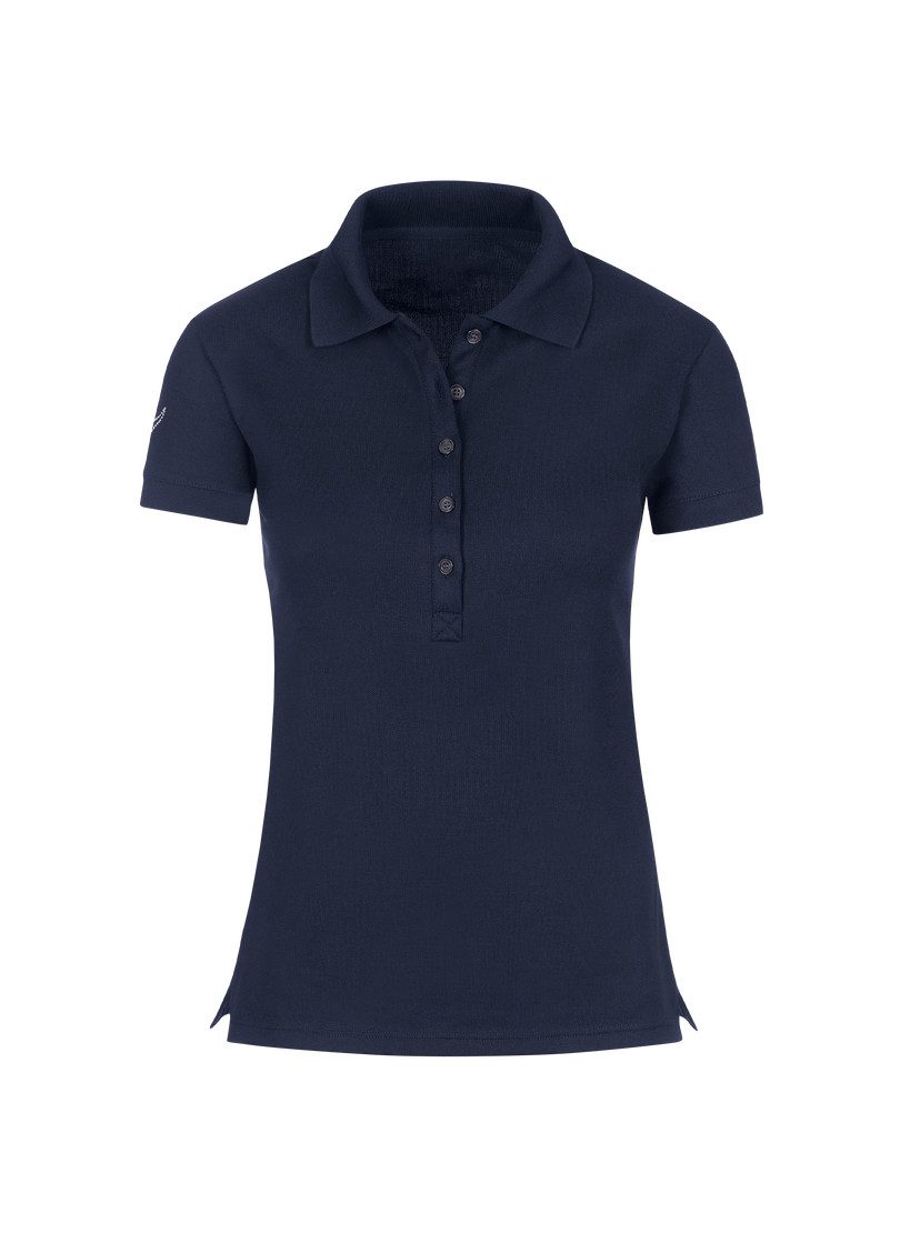 Trigema Poloshirt "TRIGEMA Poloshirt mit Kristallsteinen", (1 tlg.) günstig online kaufen