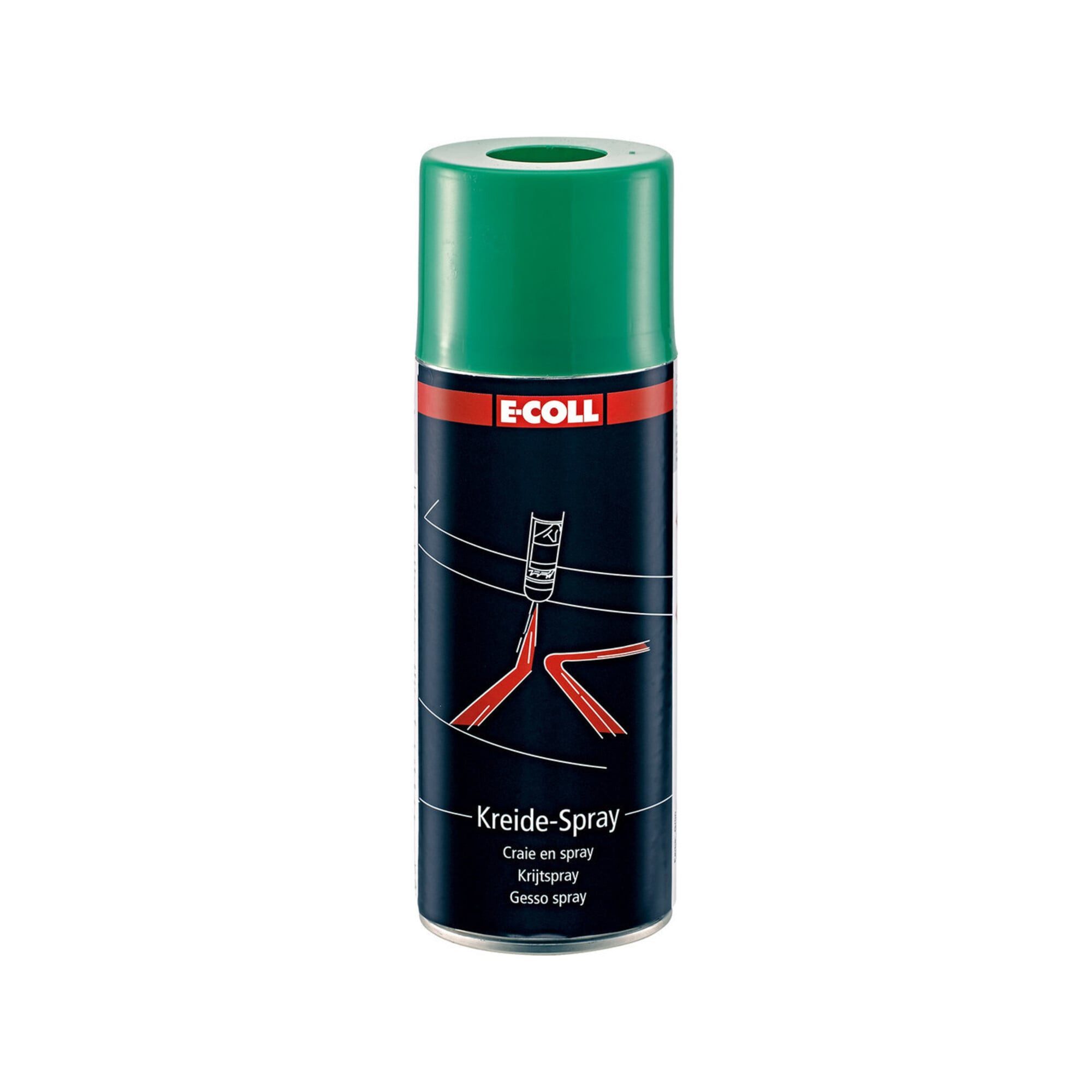E-COLL Lackmarker E-COLL Kreidespray 400ml grün