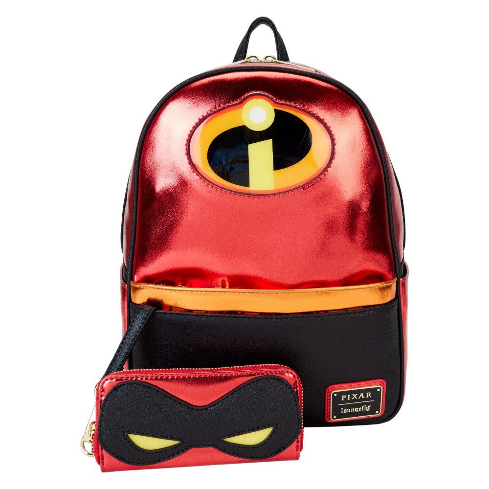 Loungefly Rucksack Pixar by Loungefly Mini-Rucksack Die Unglaublichen 20th Anniversary Li