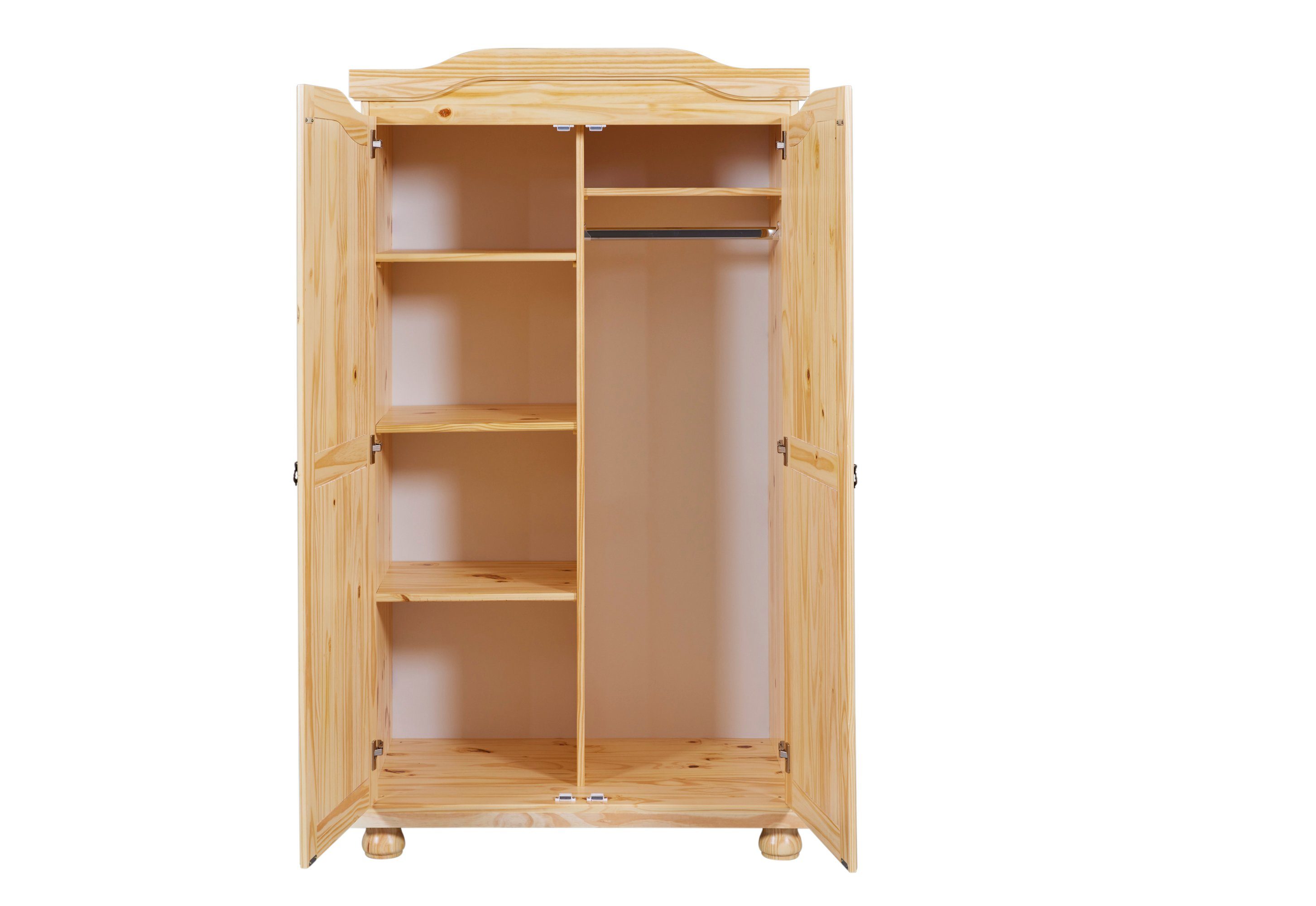Inter Link Kleiderschrank Genf aus Massivholz, günstig online kaufen