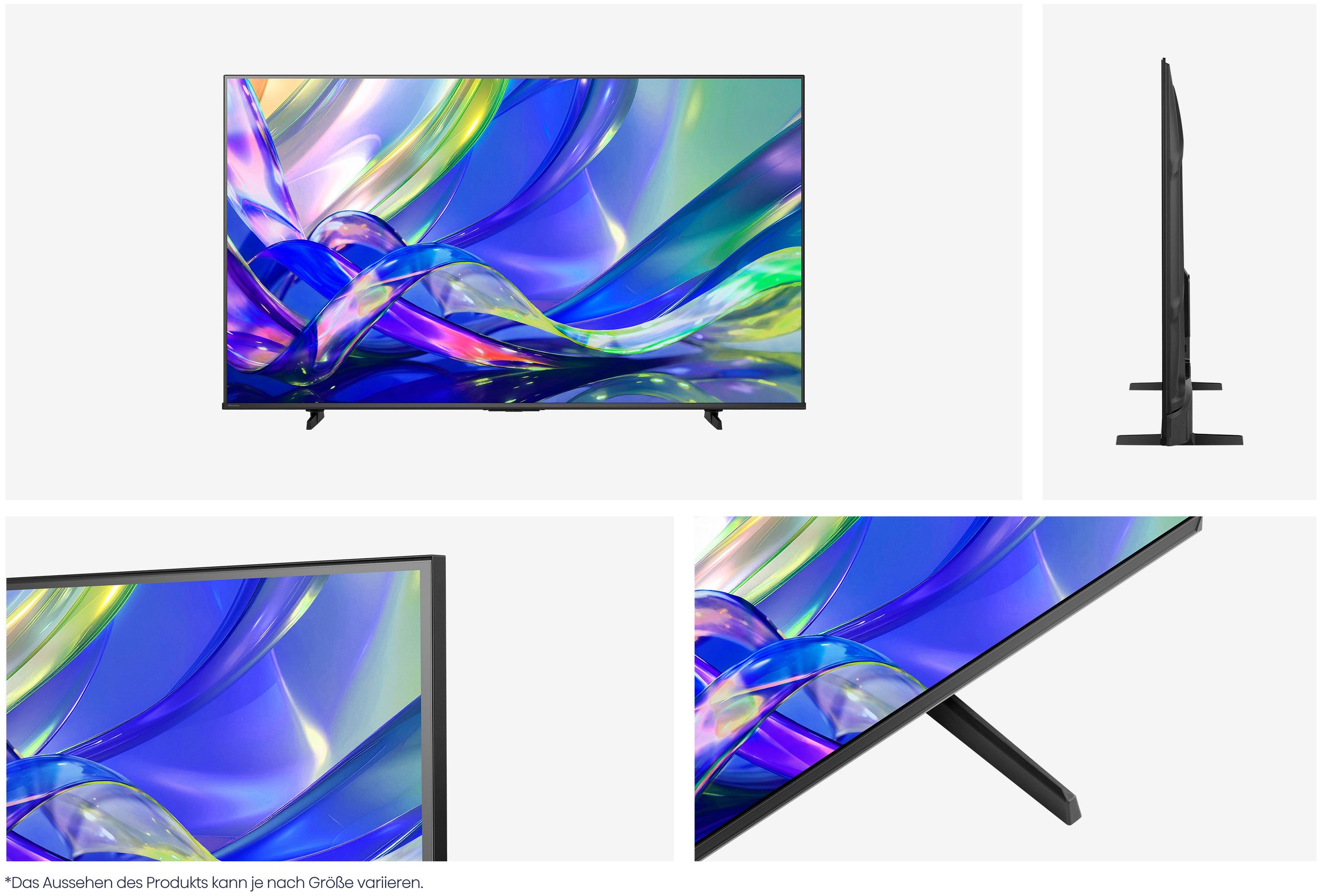 Hisense 55E7S QLED-Fernseher (139 cm/55 Zoll, 4K Ultra HD, Smart-TV)
