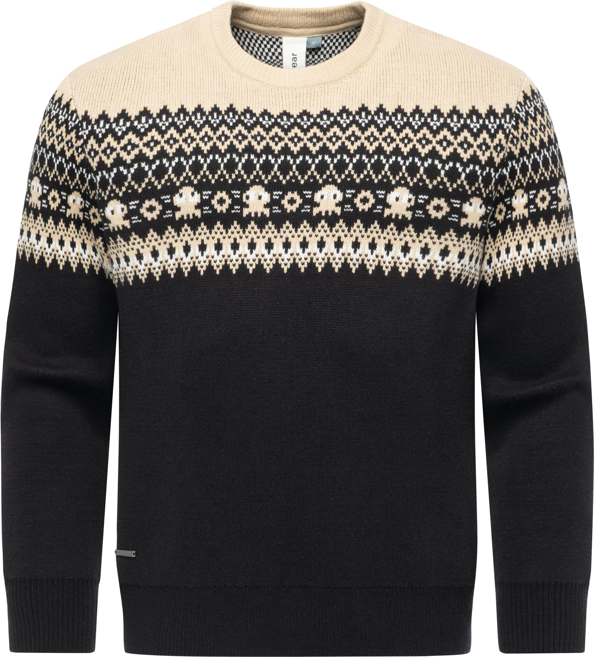 Ragwear Norwegerpullover Norwen Warmer Norweger Herren Strickpullover günstig online kaufen