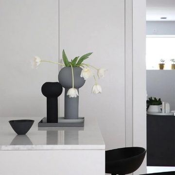 Cooee Design Dekovase Vase Pillar Black (24cm)