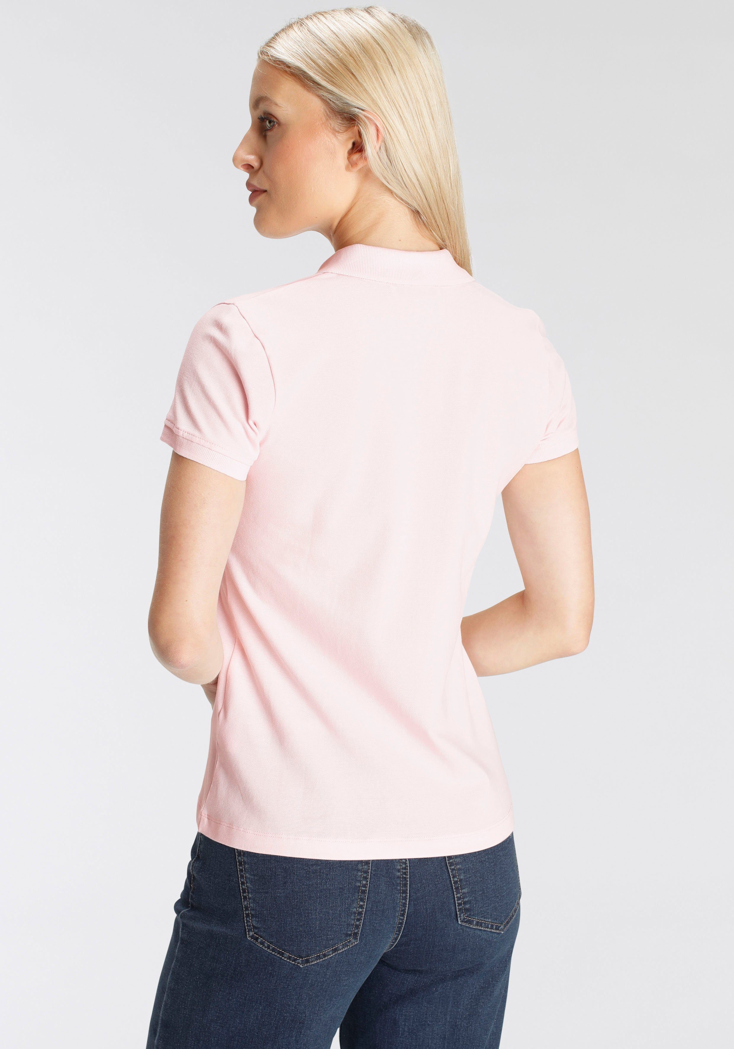 DELMAO Poloshirt in MARKE! in NEUE - Farben Form rosa klassischer verschiedenen