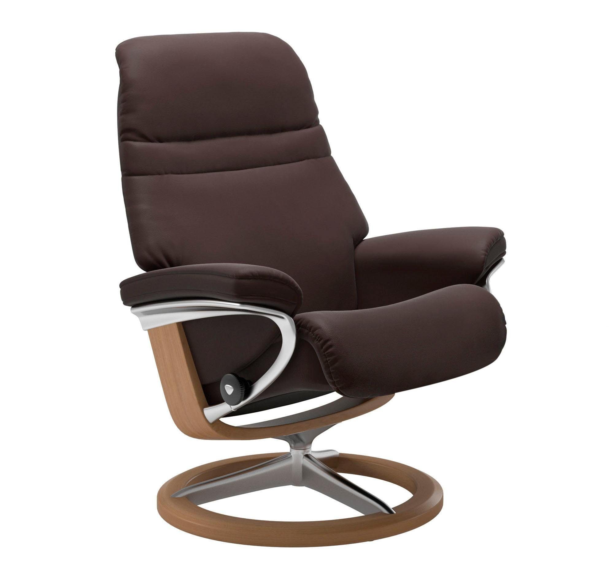 Stressless® Relaxsessel Sunrise, mit Signature Gestell Größe Base, L, Eiche