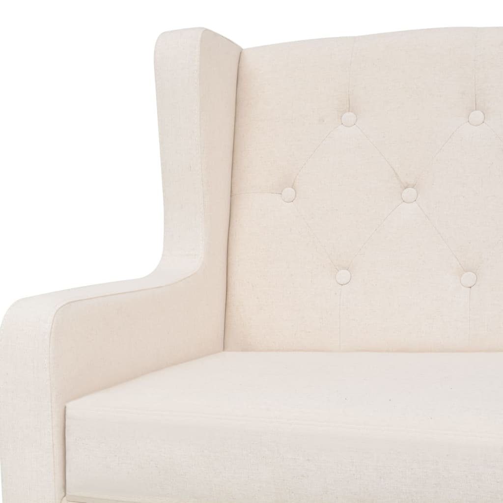 Loungesofa 3-Sitzer-Sofa Cremeweiß Design, im Beinen skandinavischen Anti-Rutsch mit DOTMALL