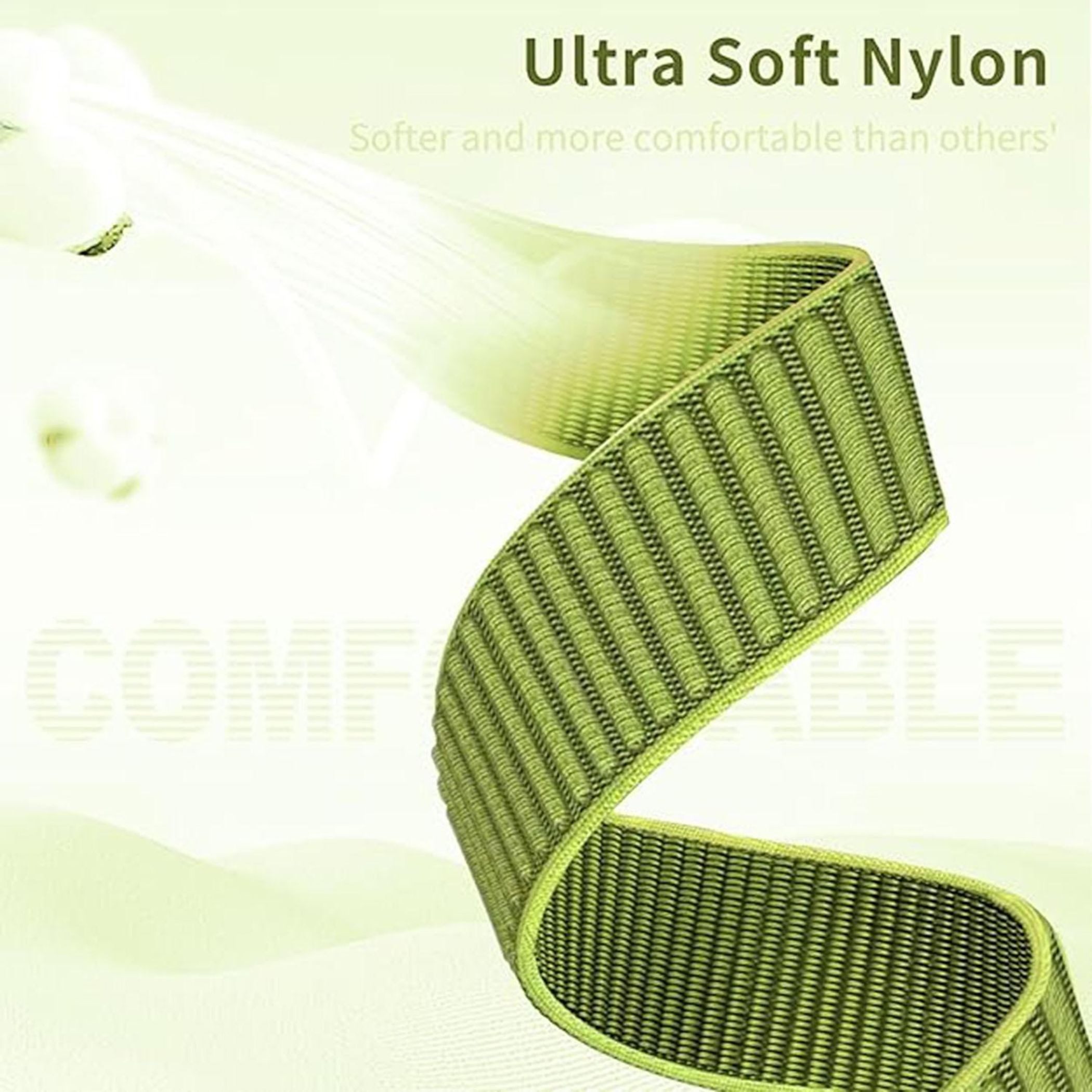 Wigento Smartwatch-Armband Nylon für Xiaomi Smart Band 10 / 9 / 8 Parachute Schnalle Weinrot, Edelstahl Schnalle, verstellbare Länge