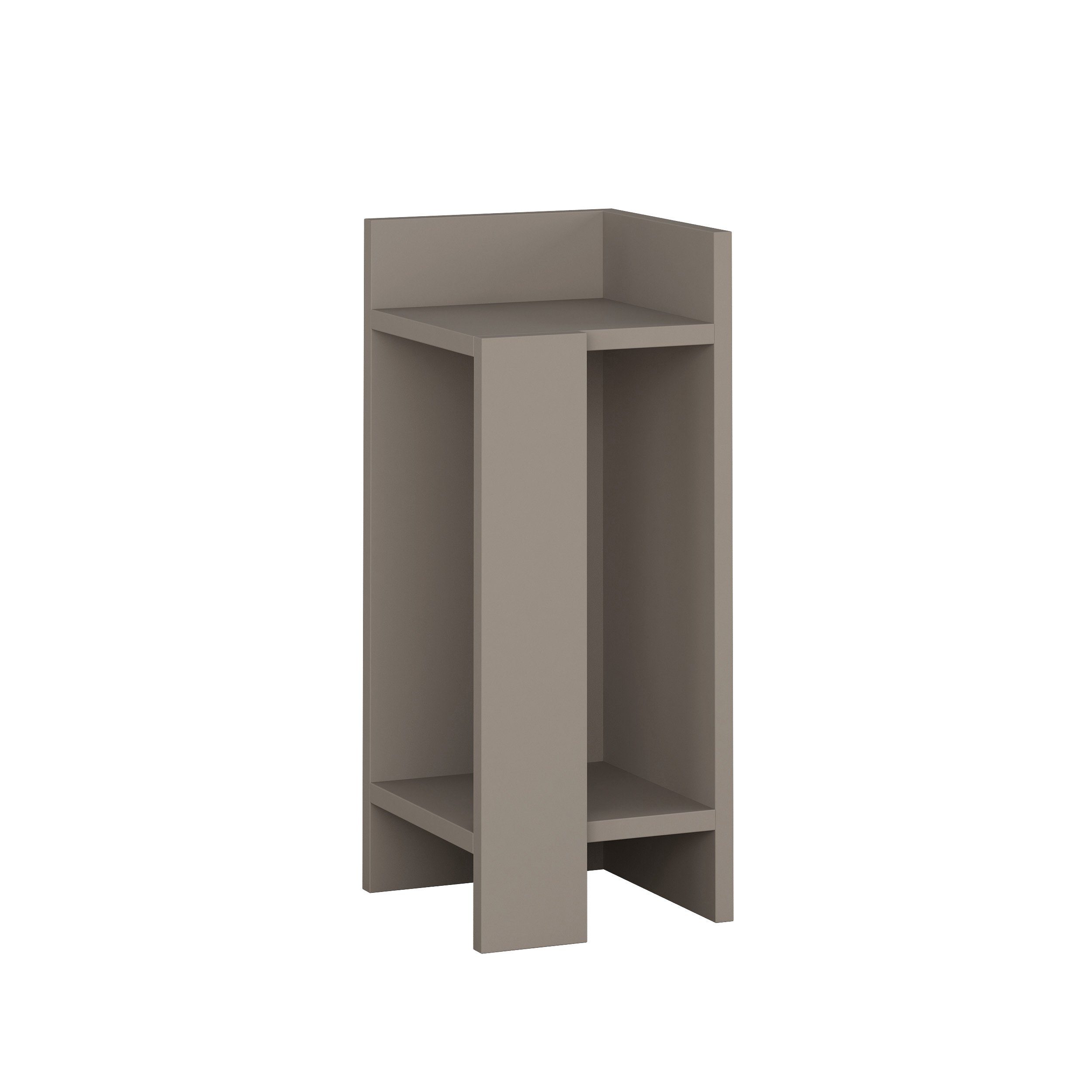 Decortie Nachttisch Elos (pack, 1 Nachttisch), Modern Nachttisch Rechtes Modul, 27 x 25 x 60 cm