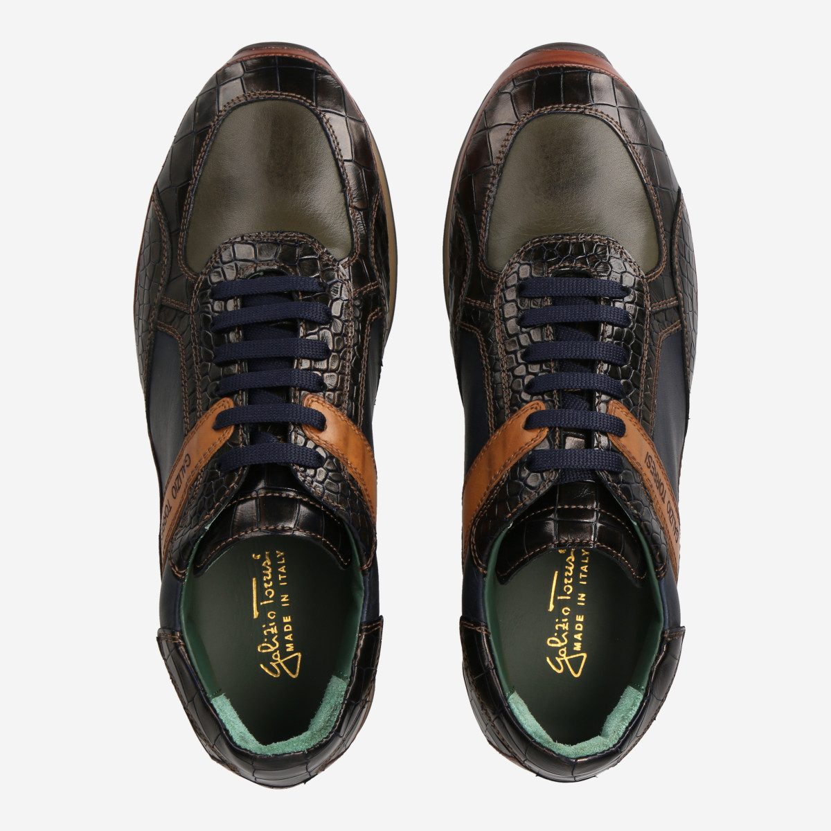 Galizio Torresi Galizio Torresi 415128A V19627, Sneaker, Blau, kombiniert, Herren Sneaker