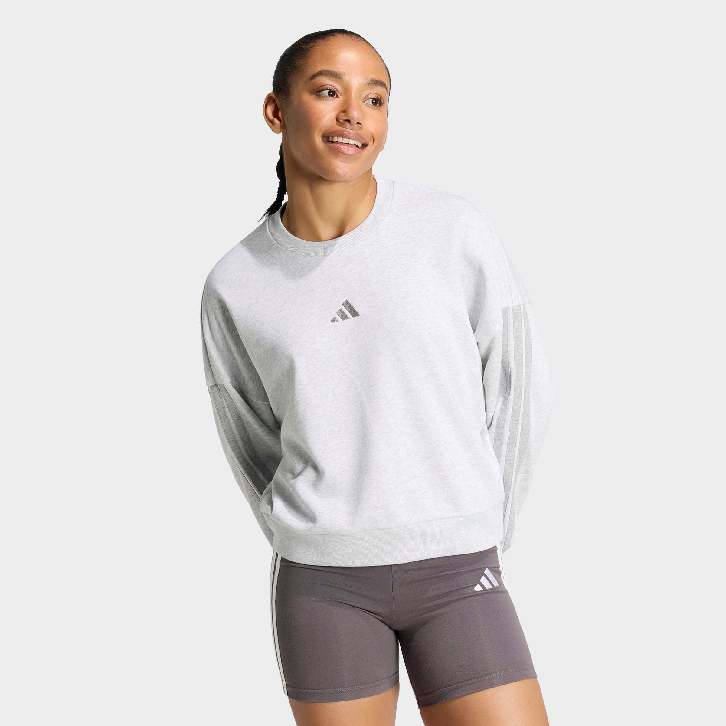 adidas Sportswear Sweatshirt ESSENTIALS 3-STREIFEN FRENCH TERRY