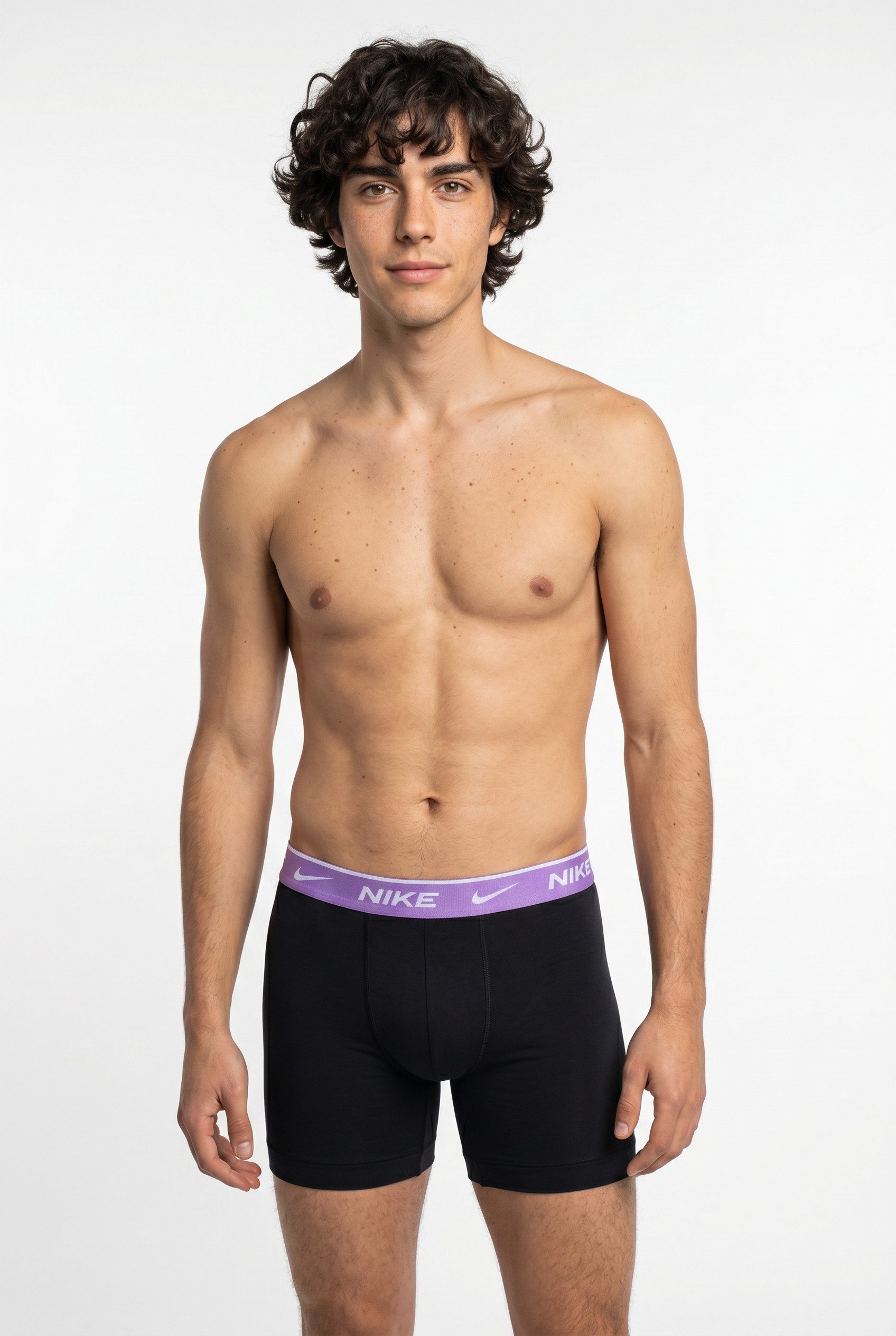 Nike Underwear Boxer BOXER BRIEF 3PK (Packung, 3-St., 3er) mit Logo-Elastikbund