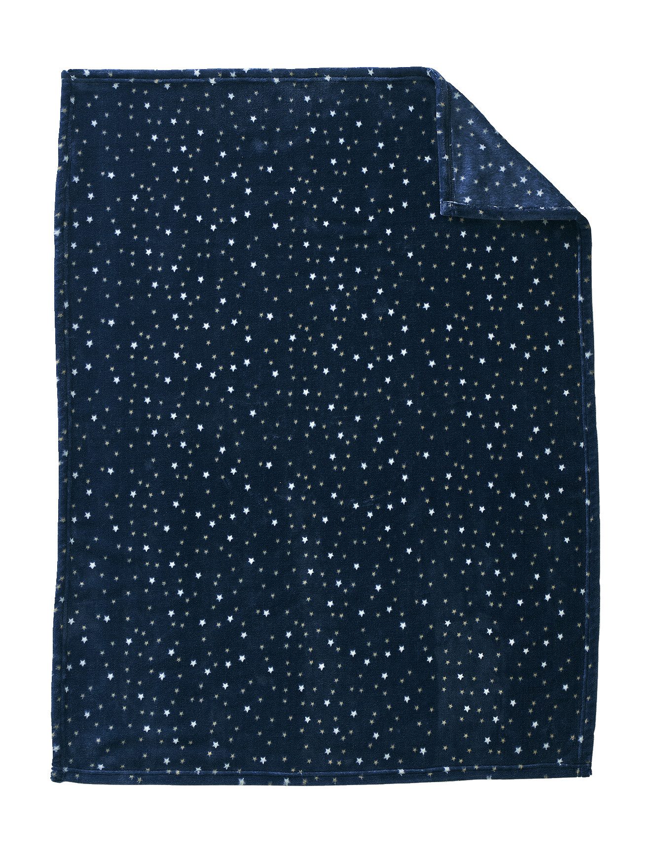 Babydecke Baby Decke mit Sternen, Mikrofaser