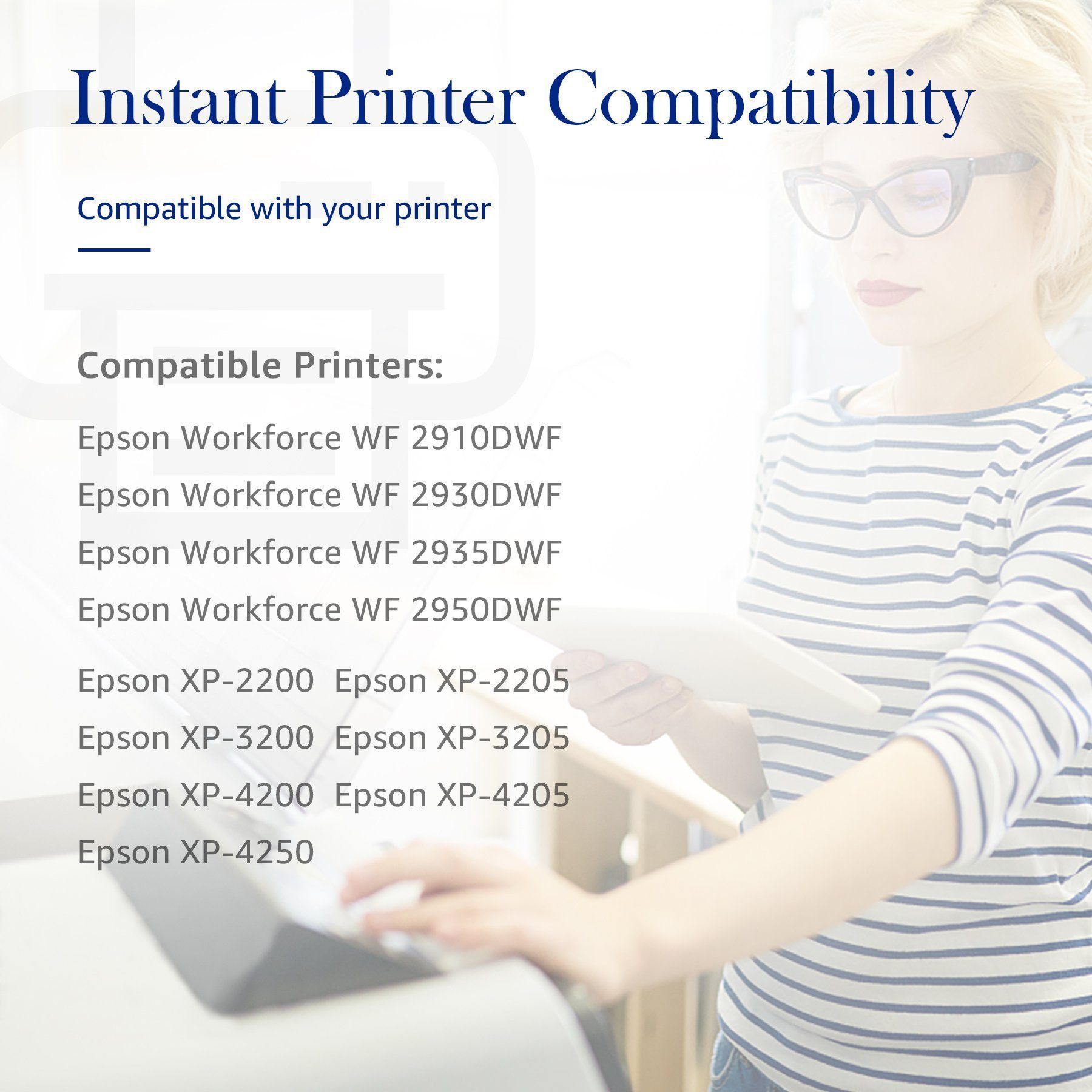 STAROVER 2 Schwarz für EPSON 604 XL Druckerpatronen Multipack Tintenpatrone (XP-4200 XP-4205 XP-2200 XP-2205 XP-3200 XP-3205, WorkForce WF-2910DWF WF-2930DWF WF-2935DWF WF-2950DWF)