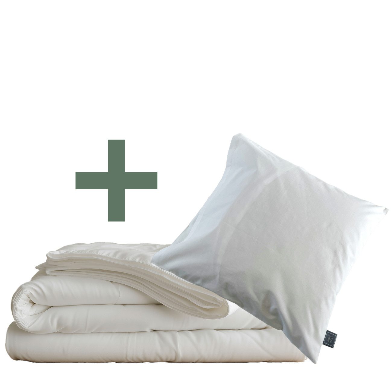 Villa Jade Постельное белье Villa Jade° Die Bio Постельное белье kbA Baumwolle Naturestyle weiß, 2 teilig, - vegan, nachhaltig, Bio - Qualität Handmade in EU Постельное белье-Set