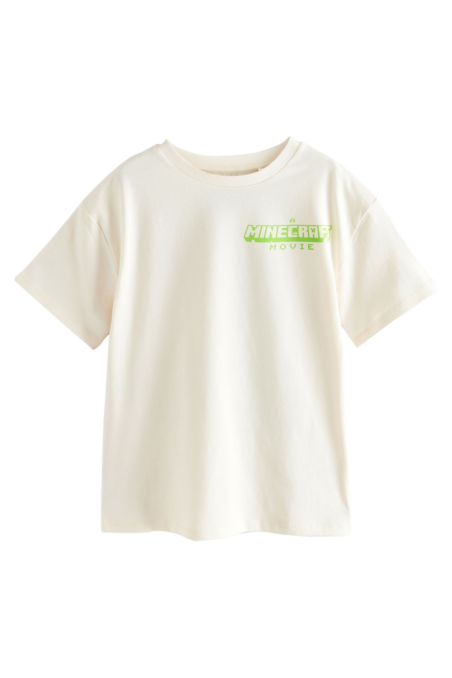 Next T-Shirt Minecraft Oversized-T-Shirt aus 100 % Baumwolle (1-tlg)