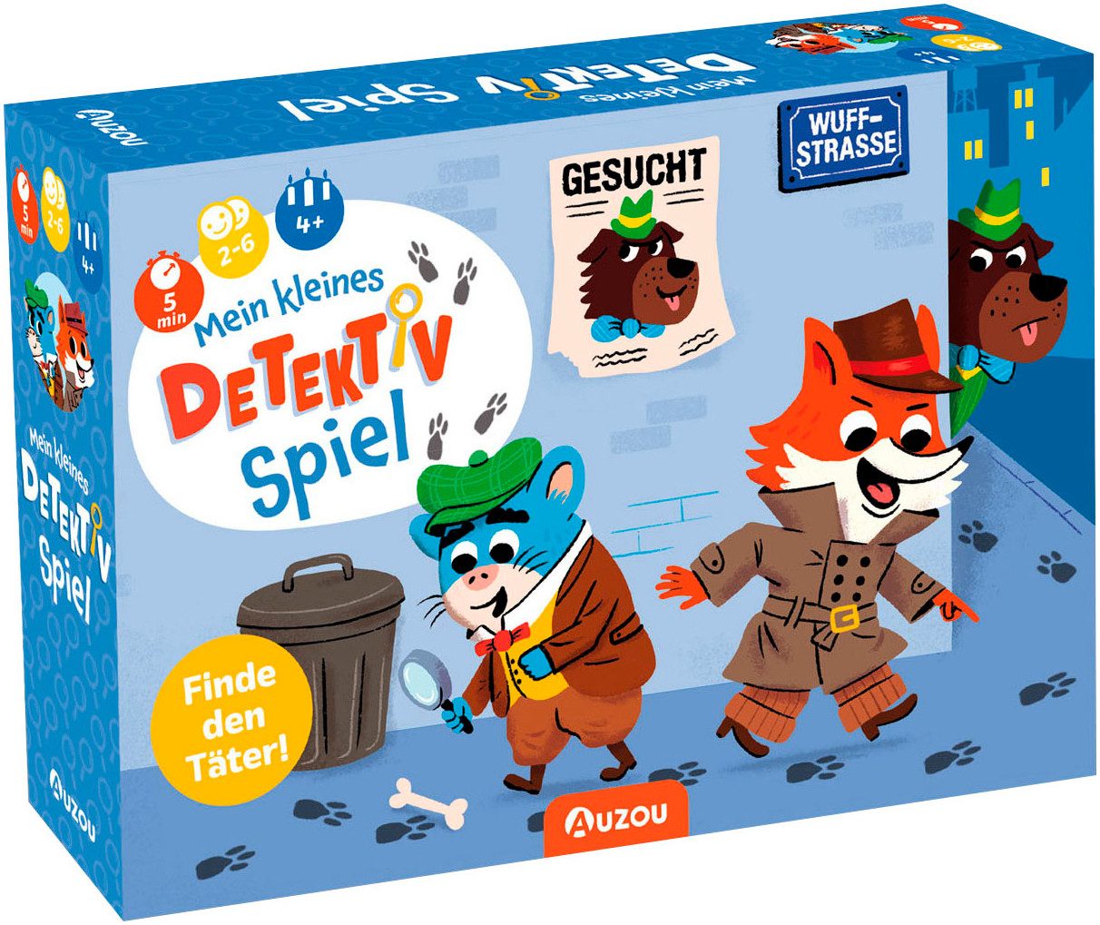 AUZOU Spiel, Logikspiel Mein kleines Detektiv-Spiel