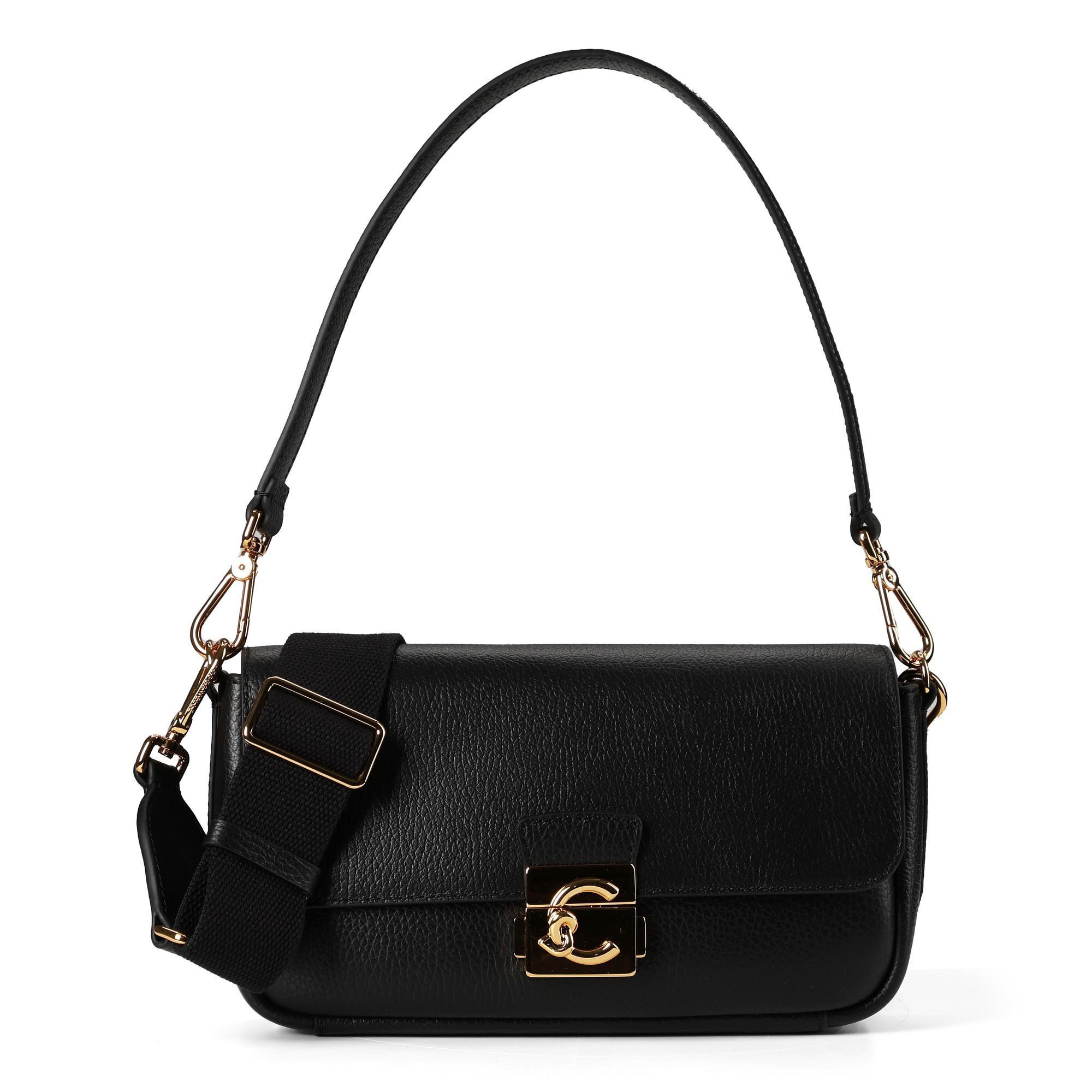 COCCINELLE Schultertasche C-Me Lock, Leder