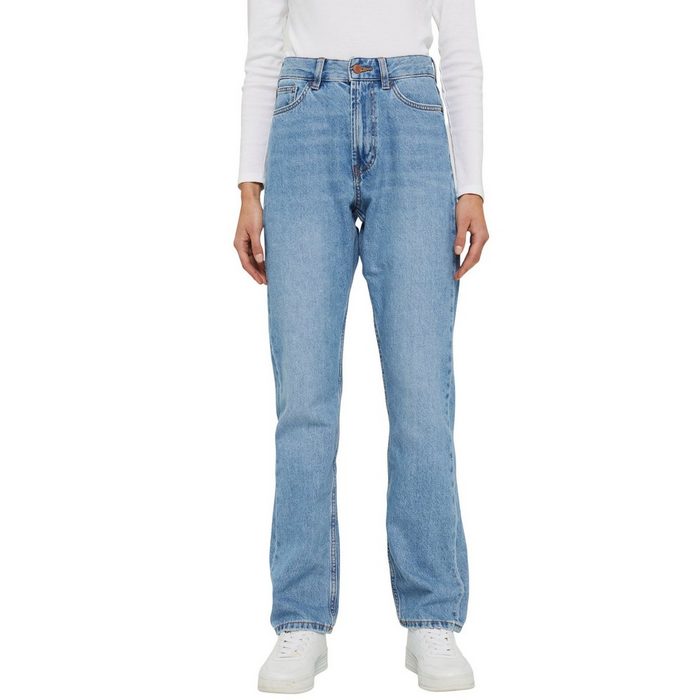 Esprit High-waist-Jeans im klassischen Five-Pocket-Style