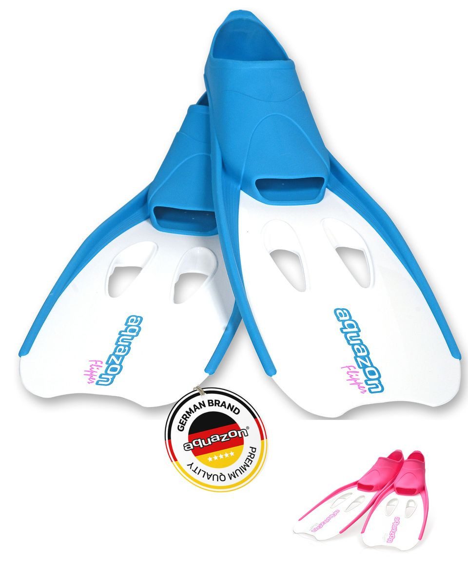 AQUAZON Flosse FLIPPER Robuste Schnorchel- Schwimmflossen für Kinder, Damen
