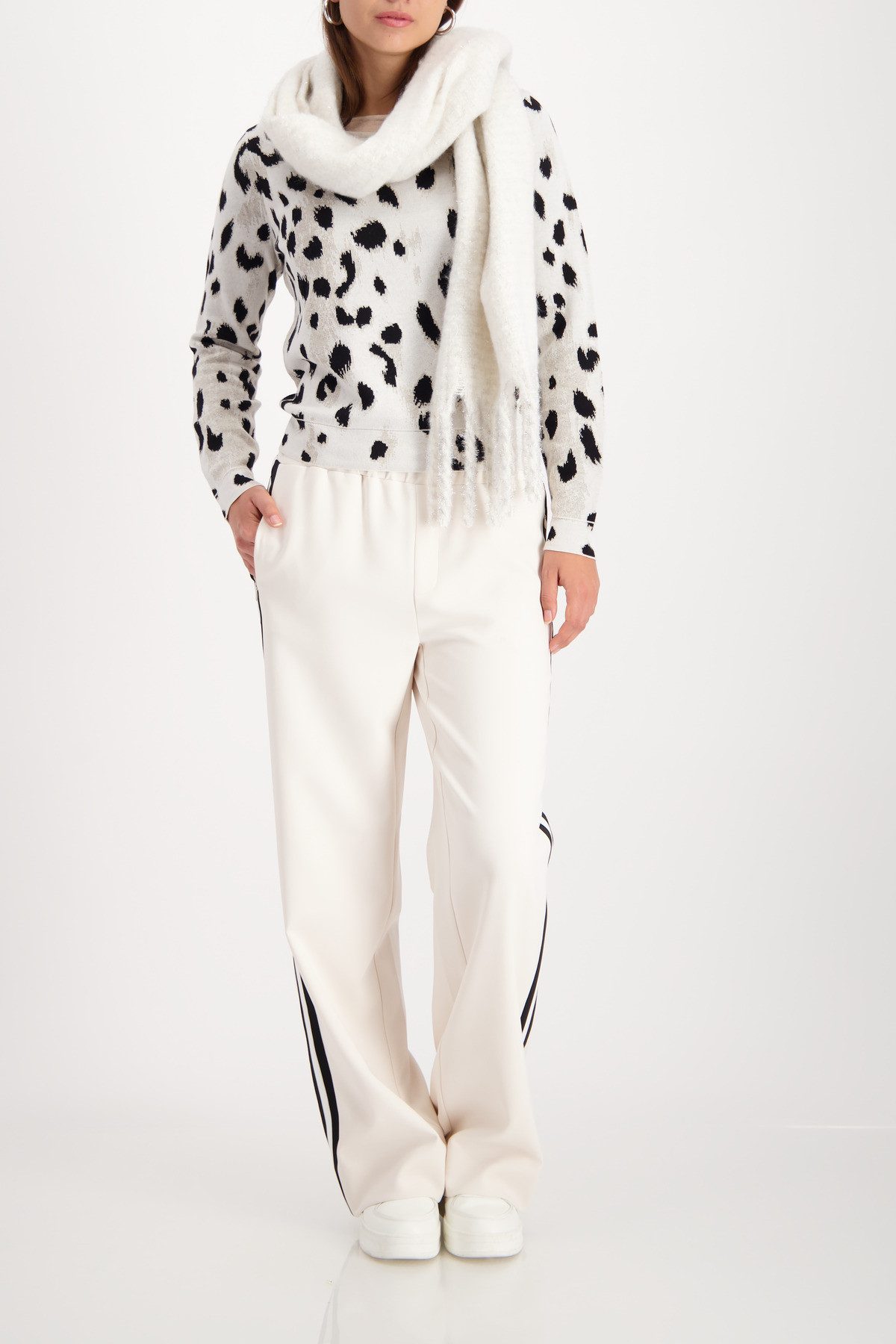 Monari Modeschal Schal/Tuch Flausch + Glanz, regular fit