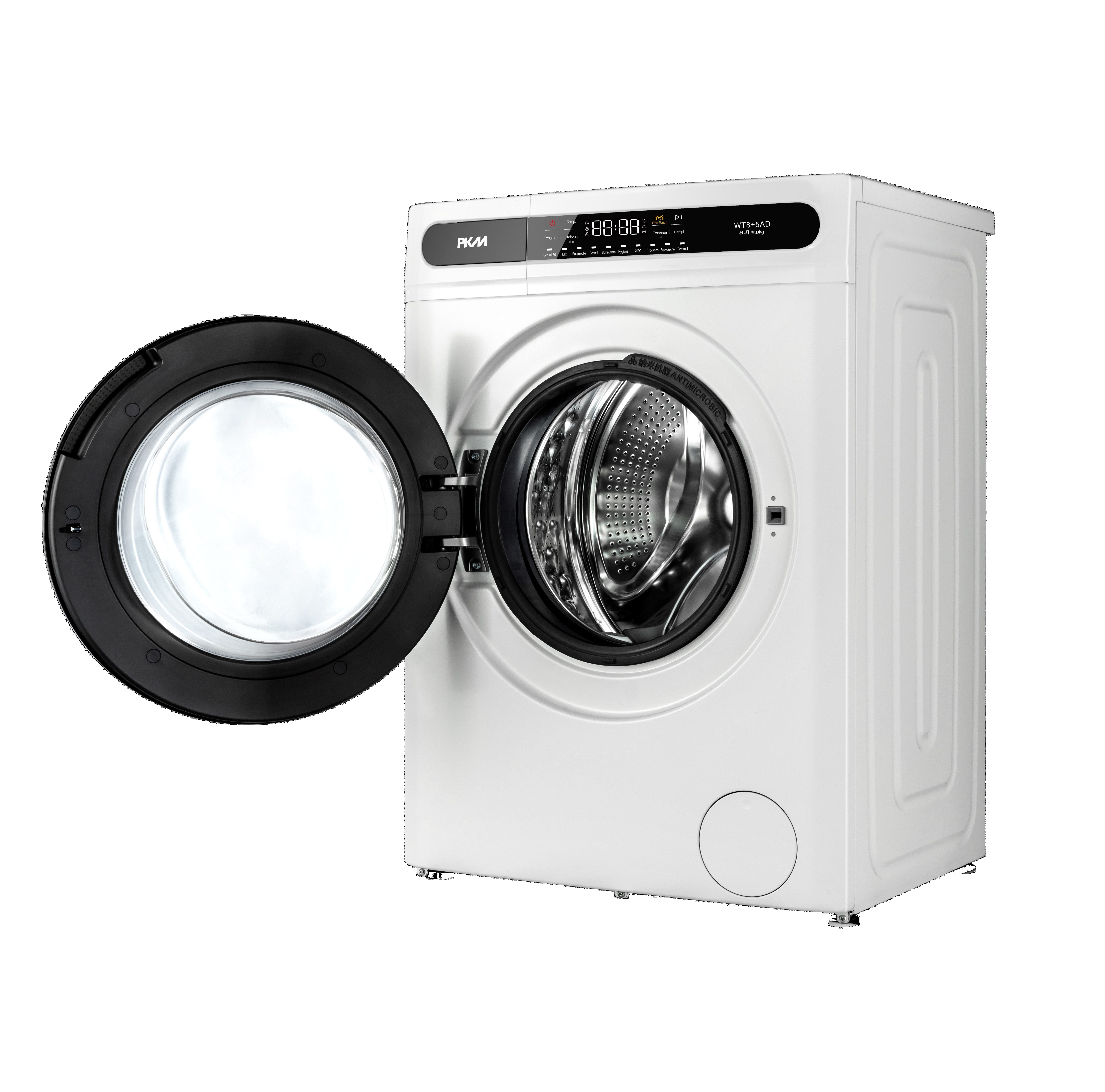 PKM Waschtrockner Kombigerät WT8+5AD, 8 kg, 8 kg, 1400 U/min, ECO-Funktion