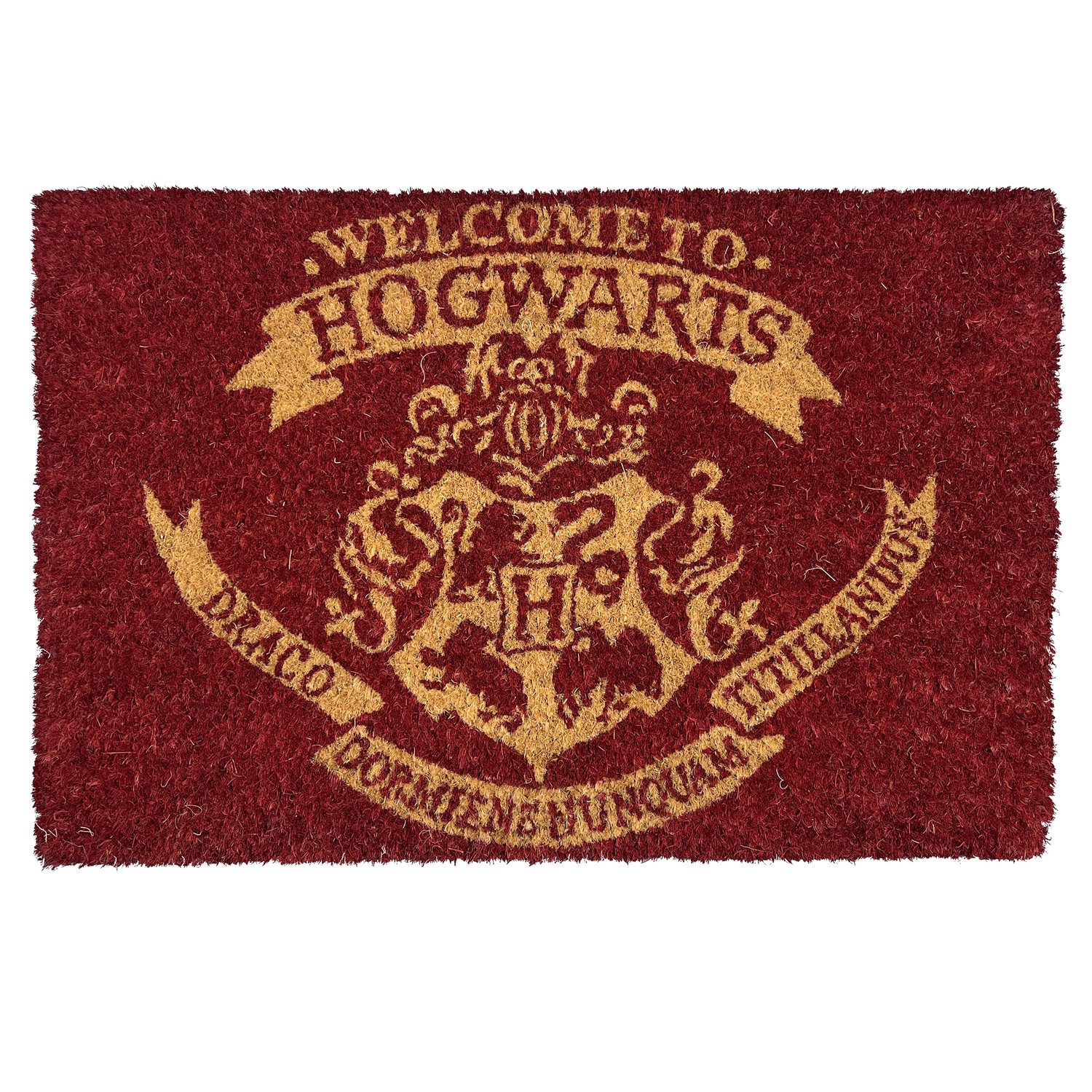 PYRAMID Fußmatte Harry Potter Welcome to Hogwarts Logo Fußmatte