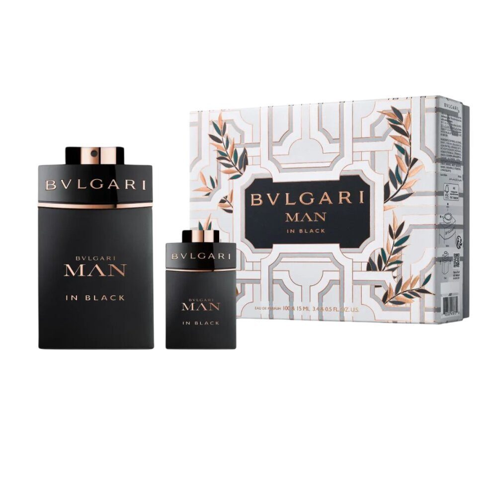 BVLGARI Duft-Set Mann in Schwarz Eau de Parfum 100ml + Eau de Parfum 15ml