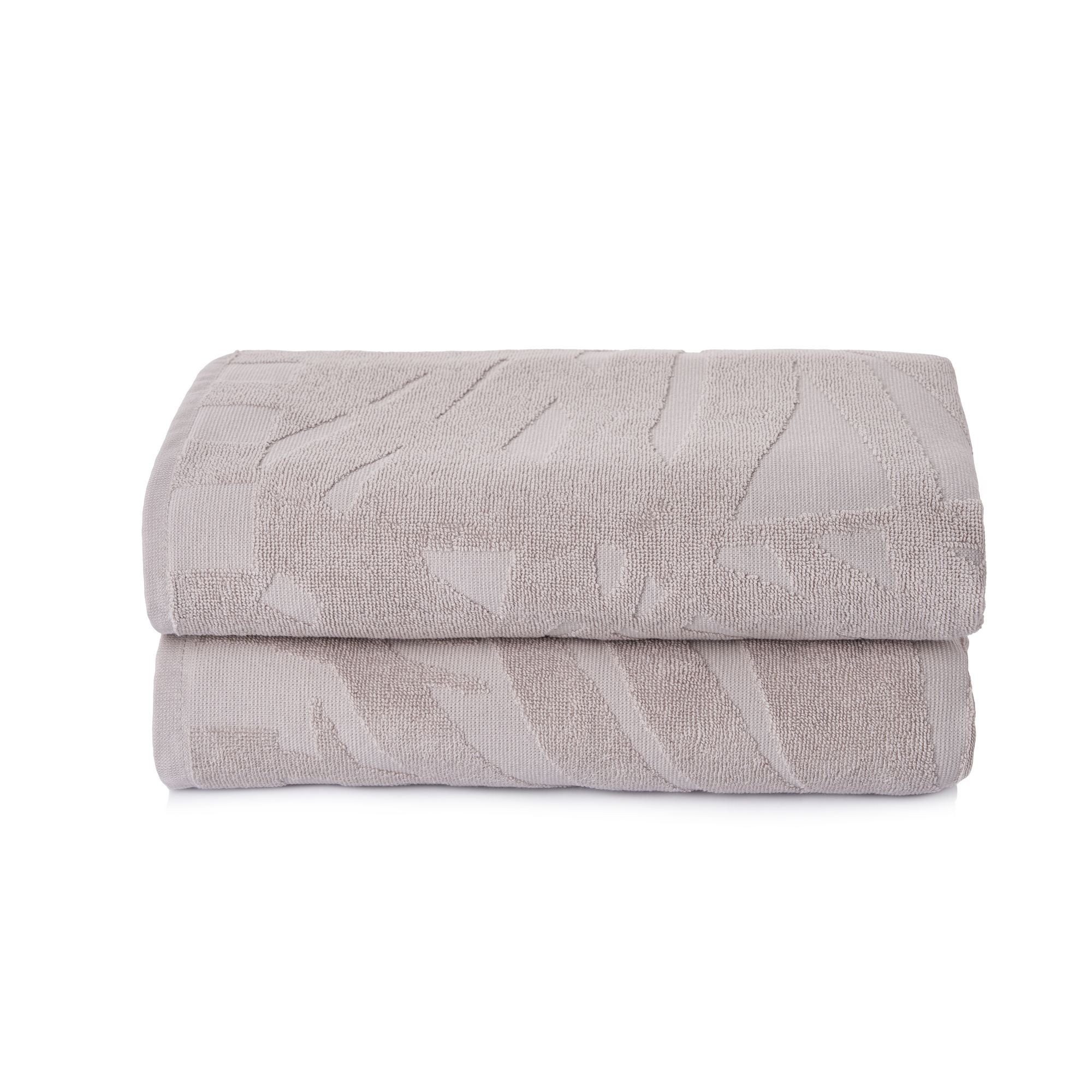 L'Essentiel Maison Badetücher Whitney, Walkfrottier (Set, 2-St), 2-teiliges Set, 100 % Baumwolle, 400 g/m², 70 x 140 cm