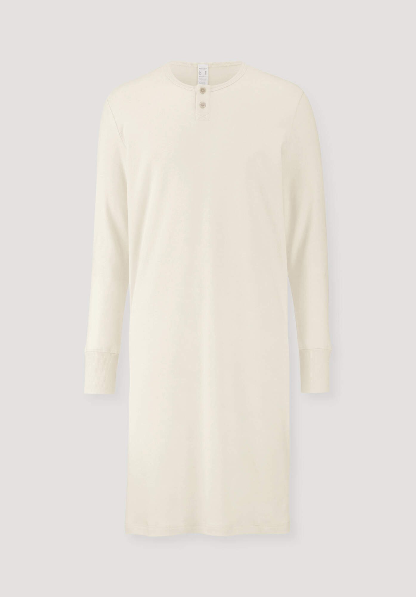 Hessnatur Pyjamaoberteil PURE NATURE aus reiner Bio-Baumwolle (1-tlg)