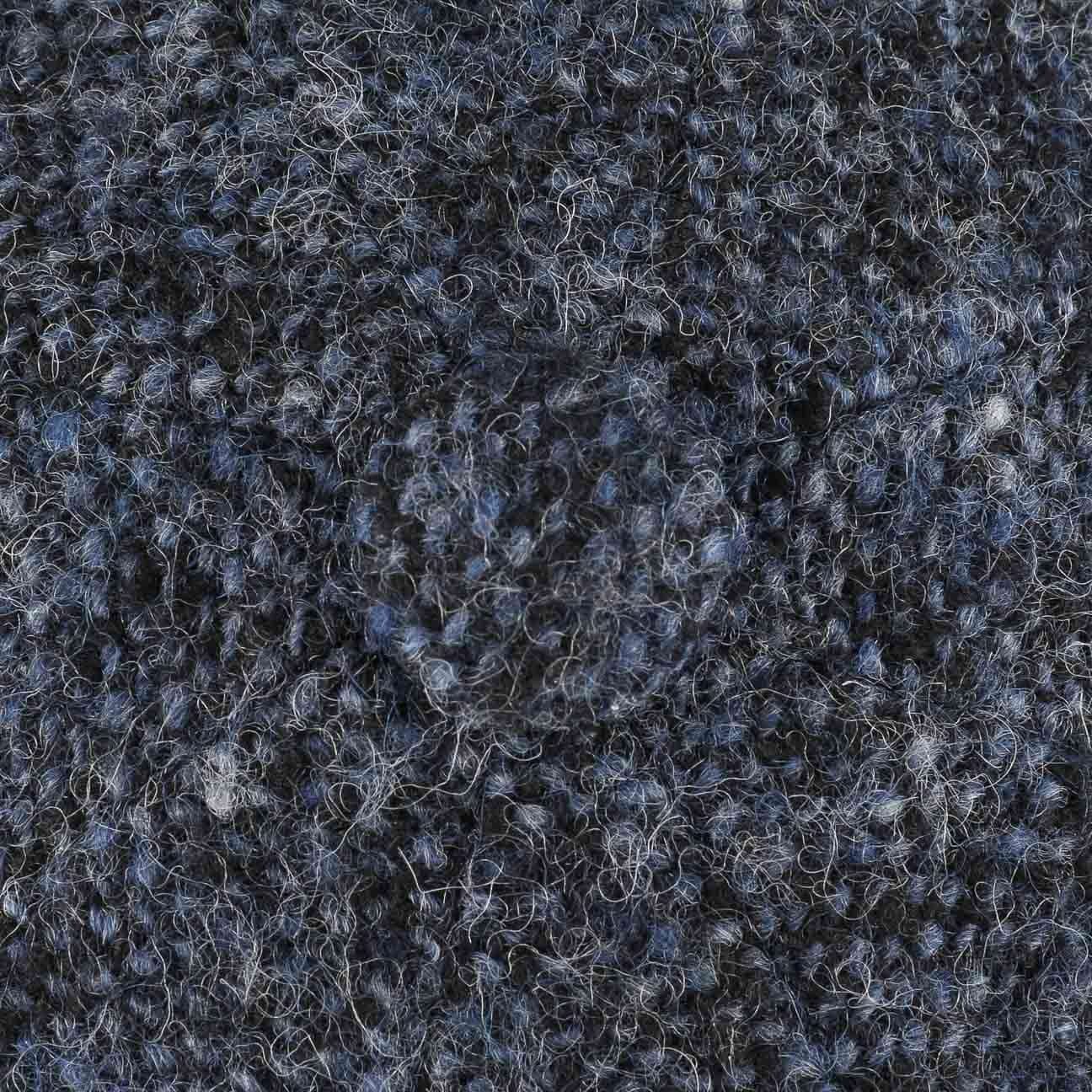 Stetson Flat Cap (1-St) Wollcap Schirm mit dunkelblau
